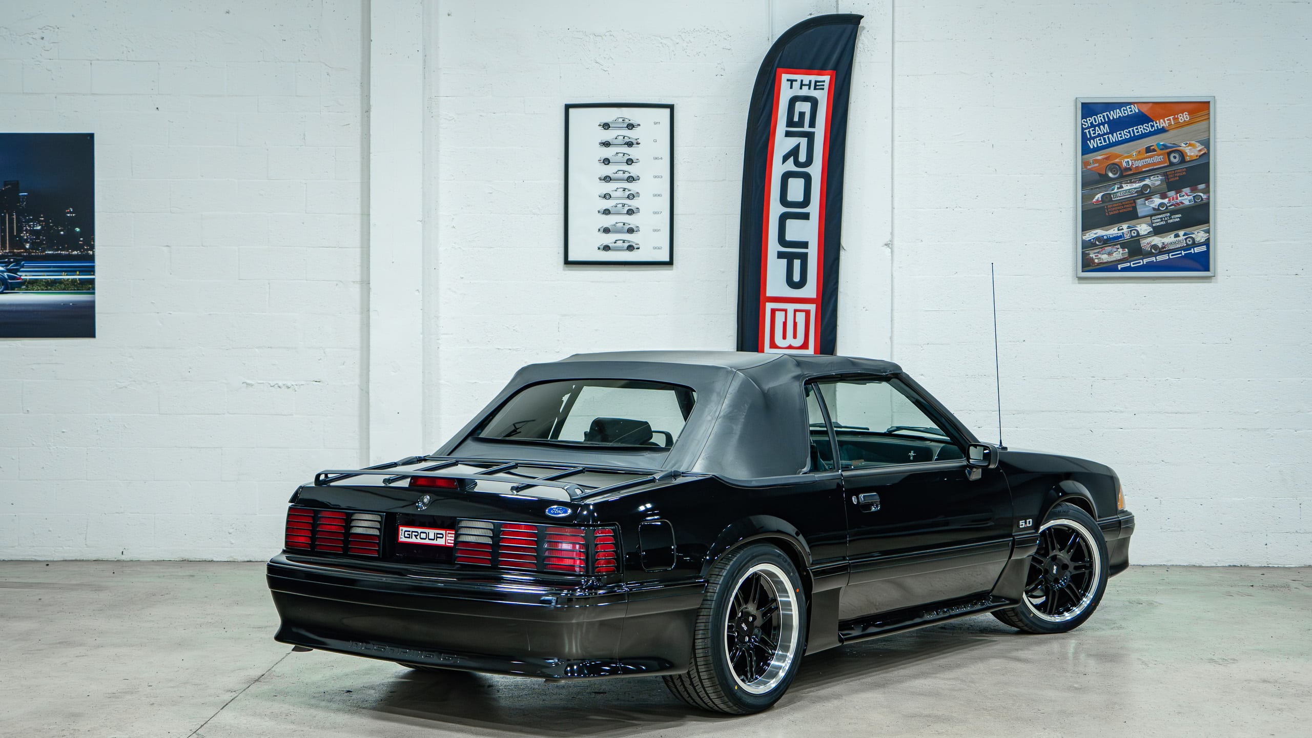 1993 Ford Mustang GT 5.0 – 5 Speed Manual Only 25k Miles – All Original Paint – Triple Black – All stock parts included full