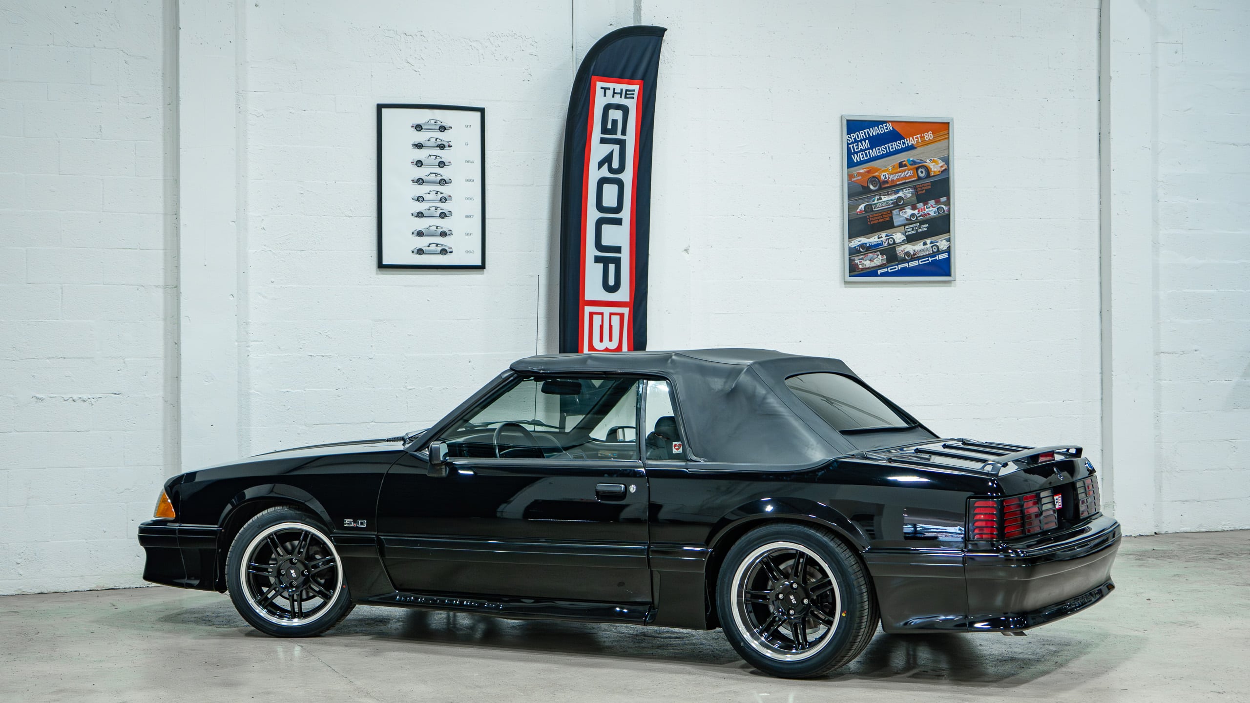 1993 Ford Mustang GT 5.0 – 5 Speed Manual Only 25k Miles – All Original Paint – Triple Black – All stock parts included full