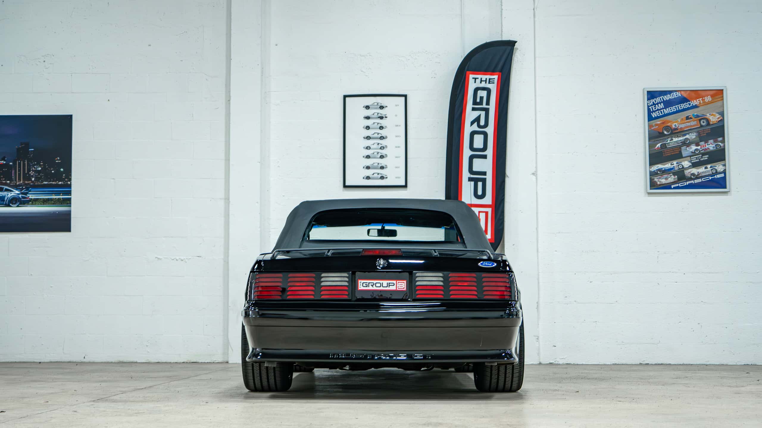 1993 Ford Mustang GT 5.0 – 5 Speed Manual Only 25k Miles – All Original Paint – Triple Black – All stock parts included full