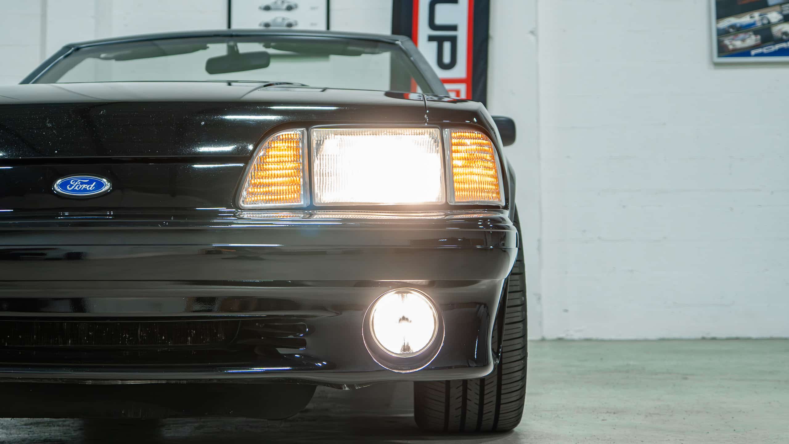1993 Ford Mustang GT 5.0 – 5 Speed Manual Only 25k Miles – All Original Paint – Triple Black – All stock parts included full