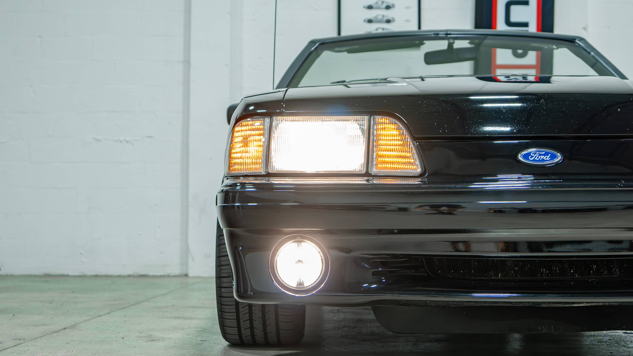 1993 Ford Mustang GT 5.0 – 5 Speed Manual Only 25k Miles – All Original Paint – Triple Black – All stock parts included full