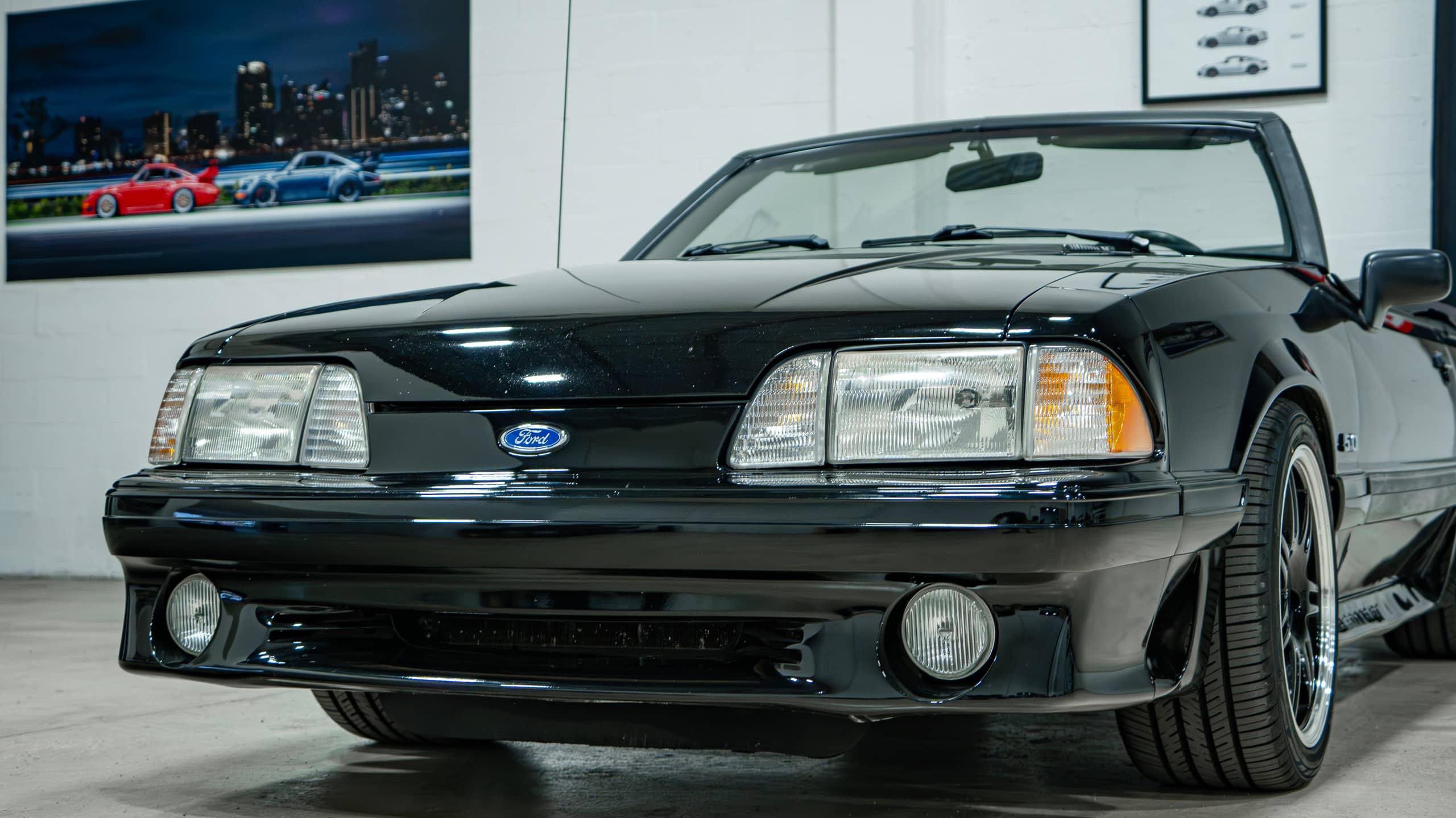 1993 Ford Mustang GT 5.0 – 5 Speed Manual Only 25k Miles – All Original Paint – Triple Black – All stock parts included full