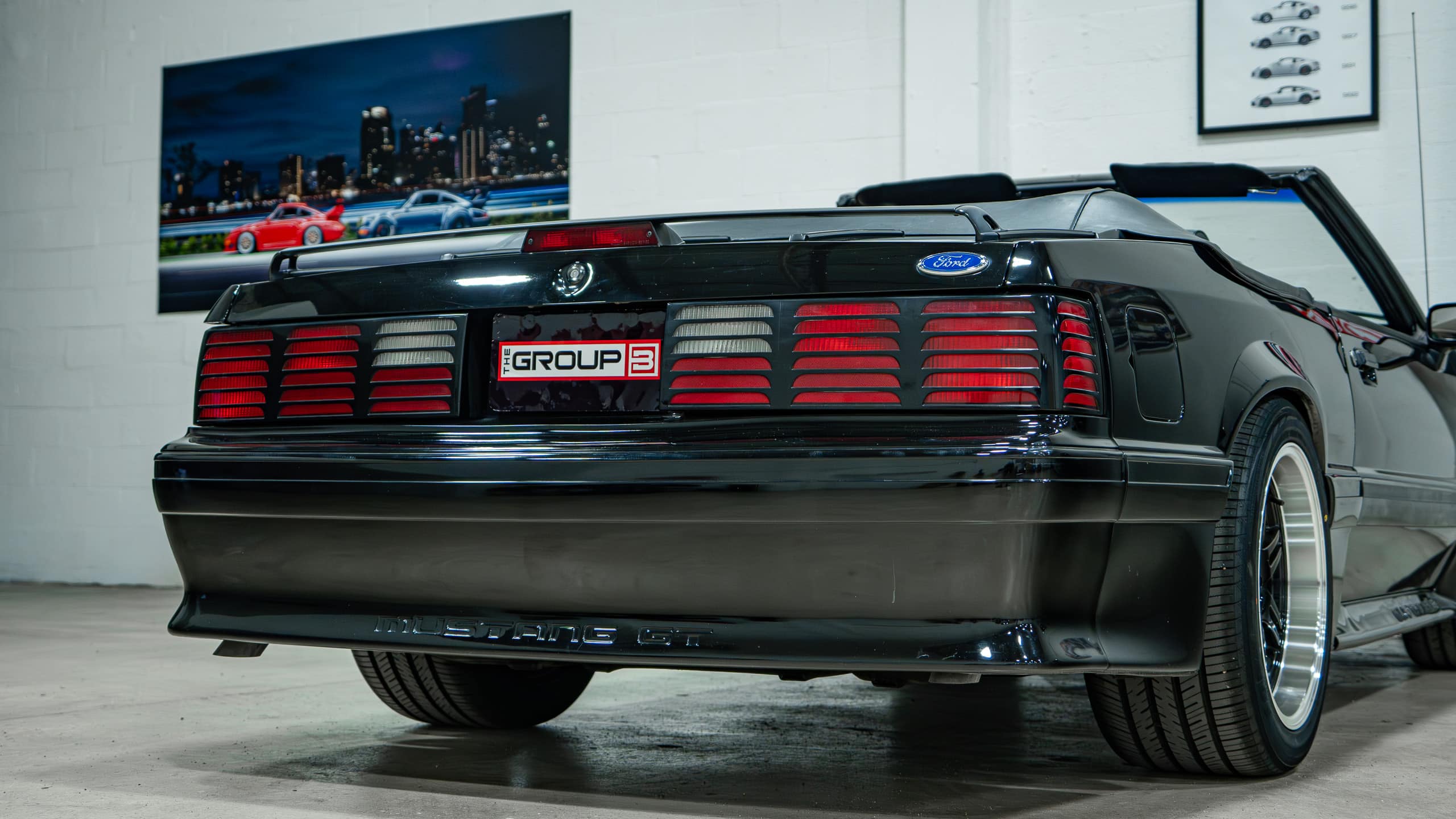 1993 Ford Mustang GT 5.0 – 5 Speed Manual Only 25k Miles – All Original Paint – Triple Black – All stock parts included full