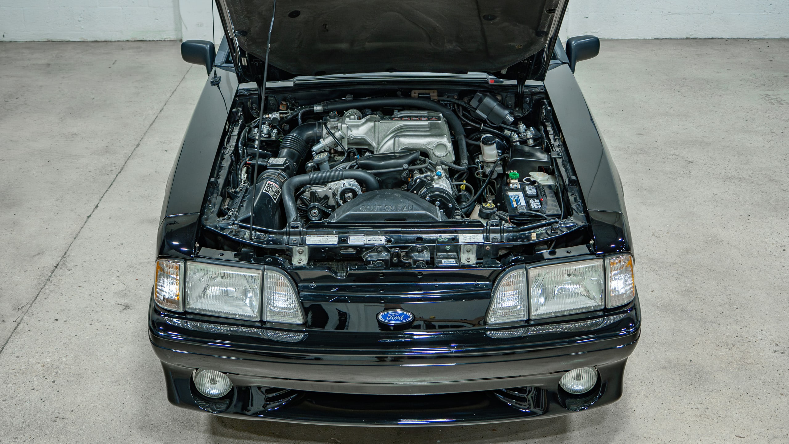 1993 Ford Mustang GT 5.0 – 5 Speed Manual Only 25k Miles – All Original Paint – Triple Black – All stock parts included full