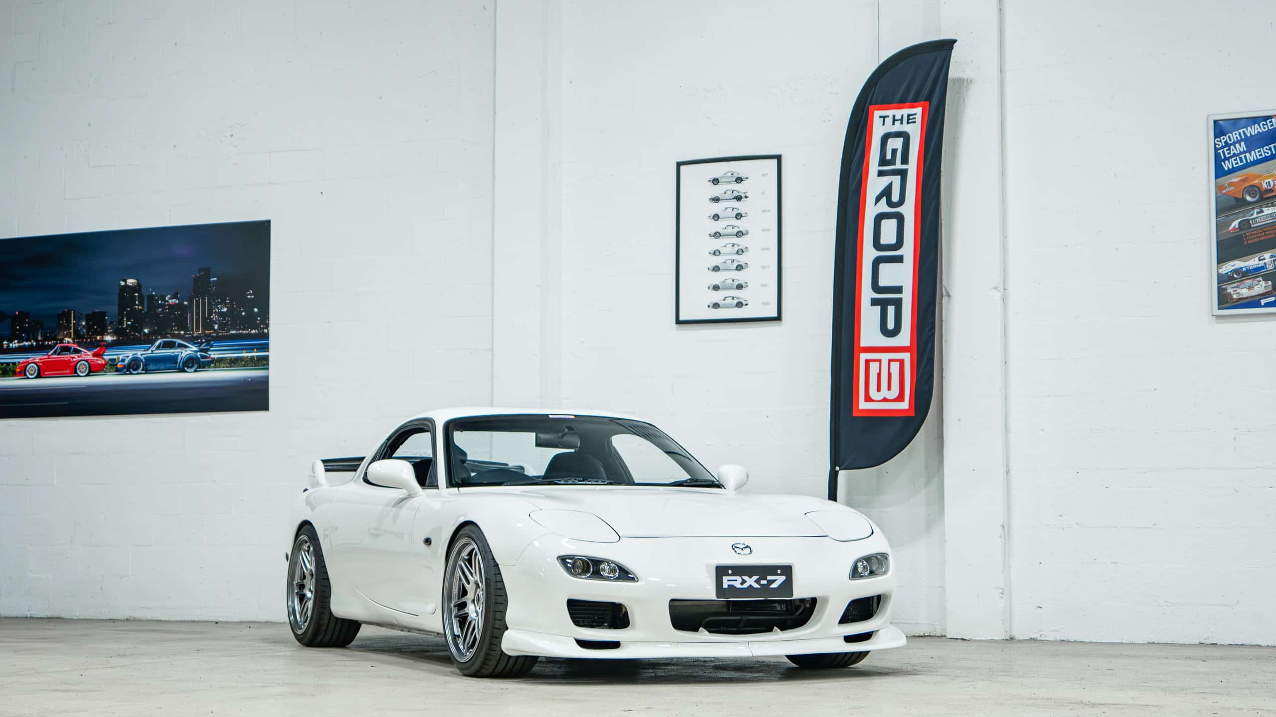 1995 Mazda RX7 FD – Only 27k Miles – JDM – 5 Speed Manual – HKS Coilovers – AME Wheels – 99+ Aero/Bumper full