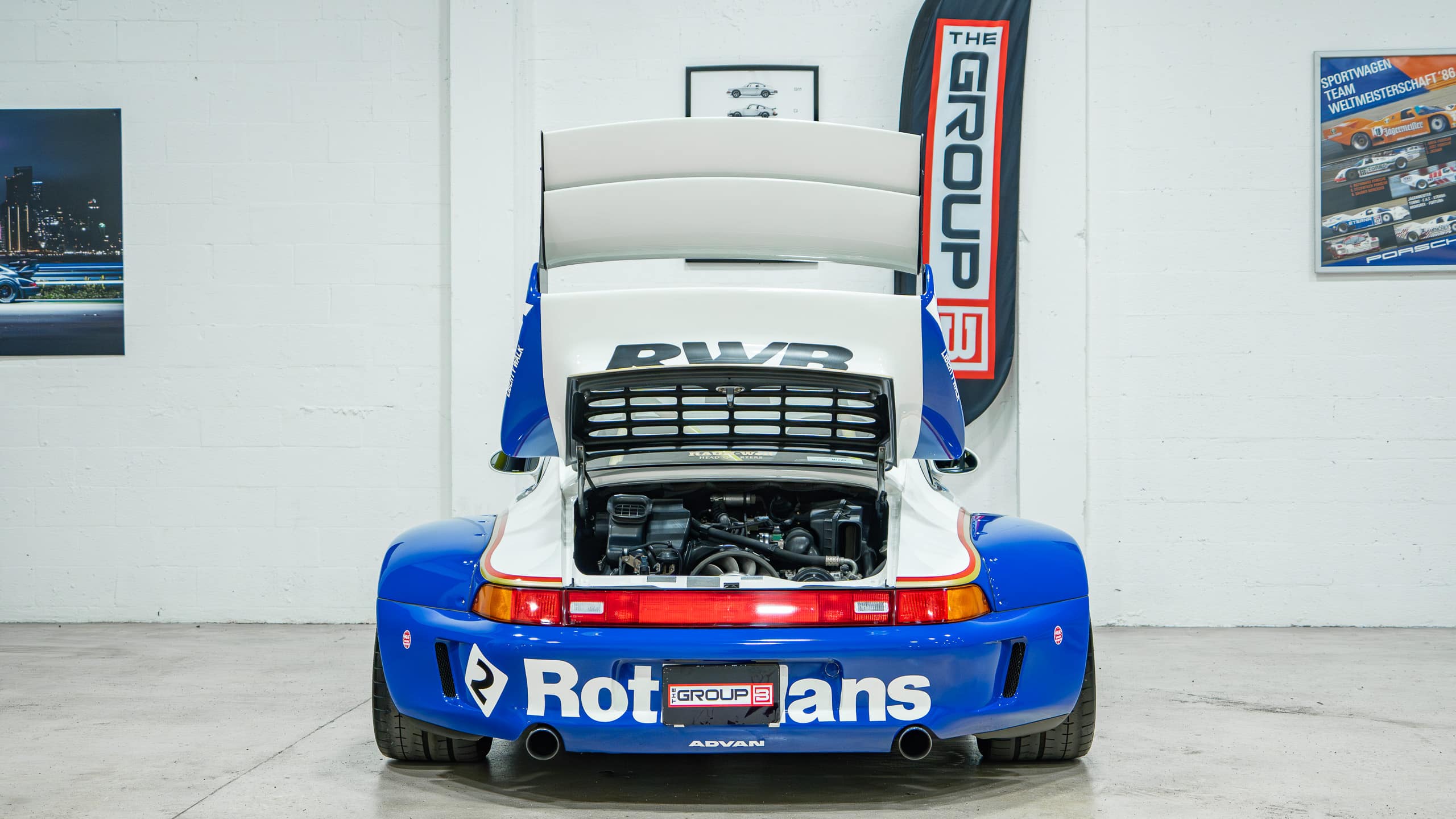 1995 Porsche 911 – 993 Carrera – Sunroof Delete – Only 16k Miles -1 of 2 RWB x Liberty Walk Collabs full