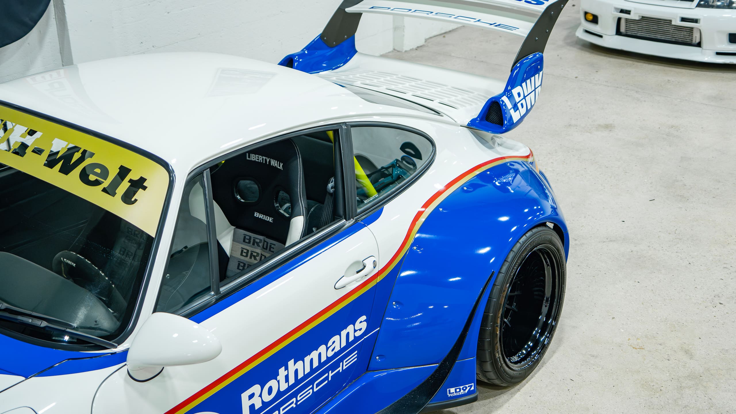 1995 Porsche 911 – 993 Carrera – Sunroof Delete – Only 16k Miles -1 of 2 RWB x Liberty Walk Collabs full