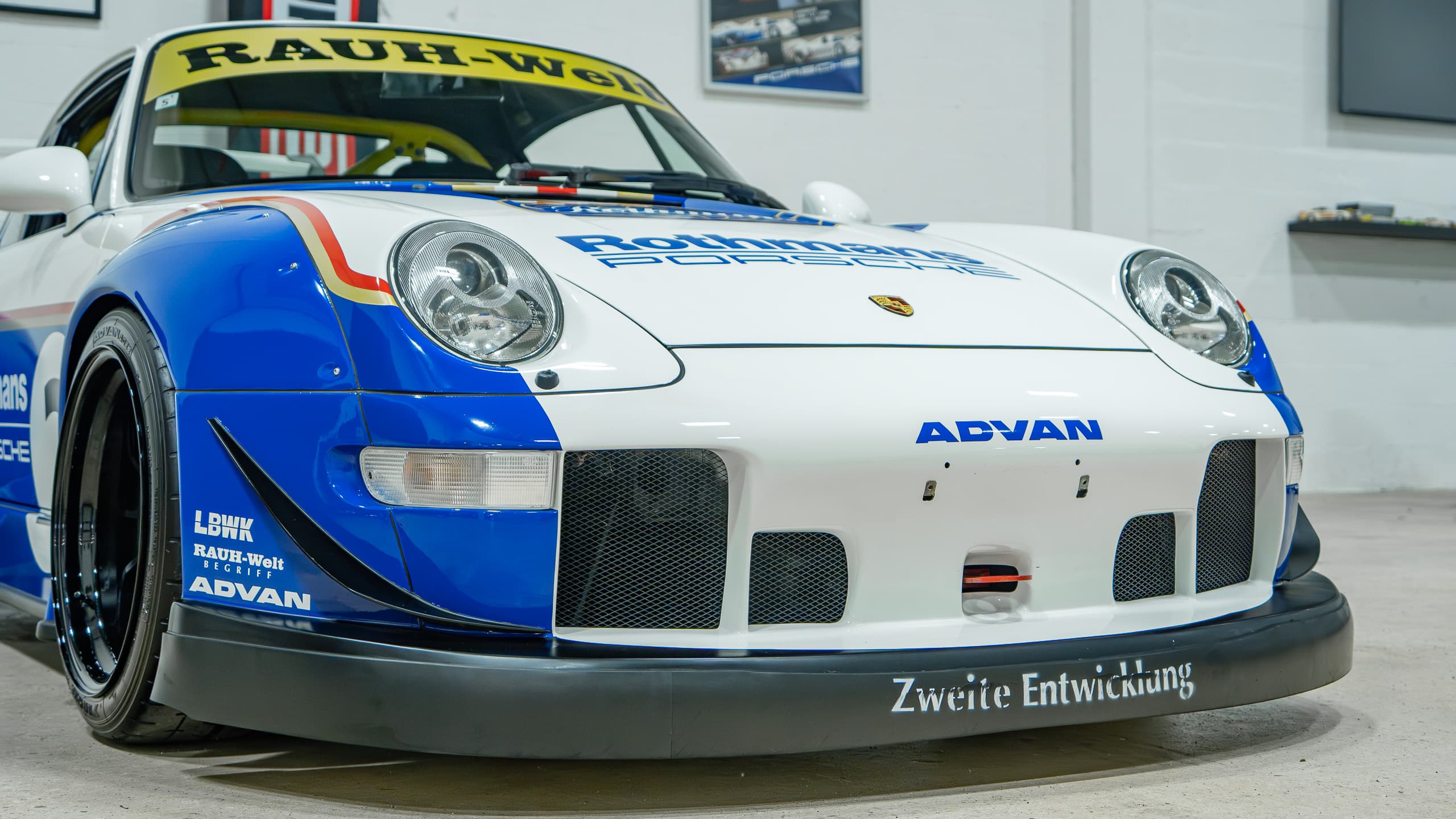 1995 Porsche 911 – 993 Carrera – Sunroof Delete – Only 16k Miles -1 of 2 RWB x Liberty Walk Collabs full