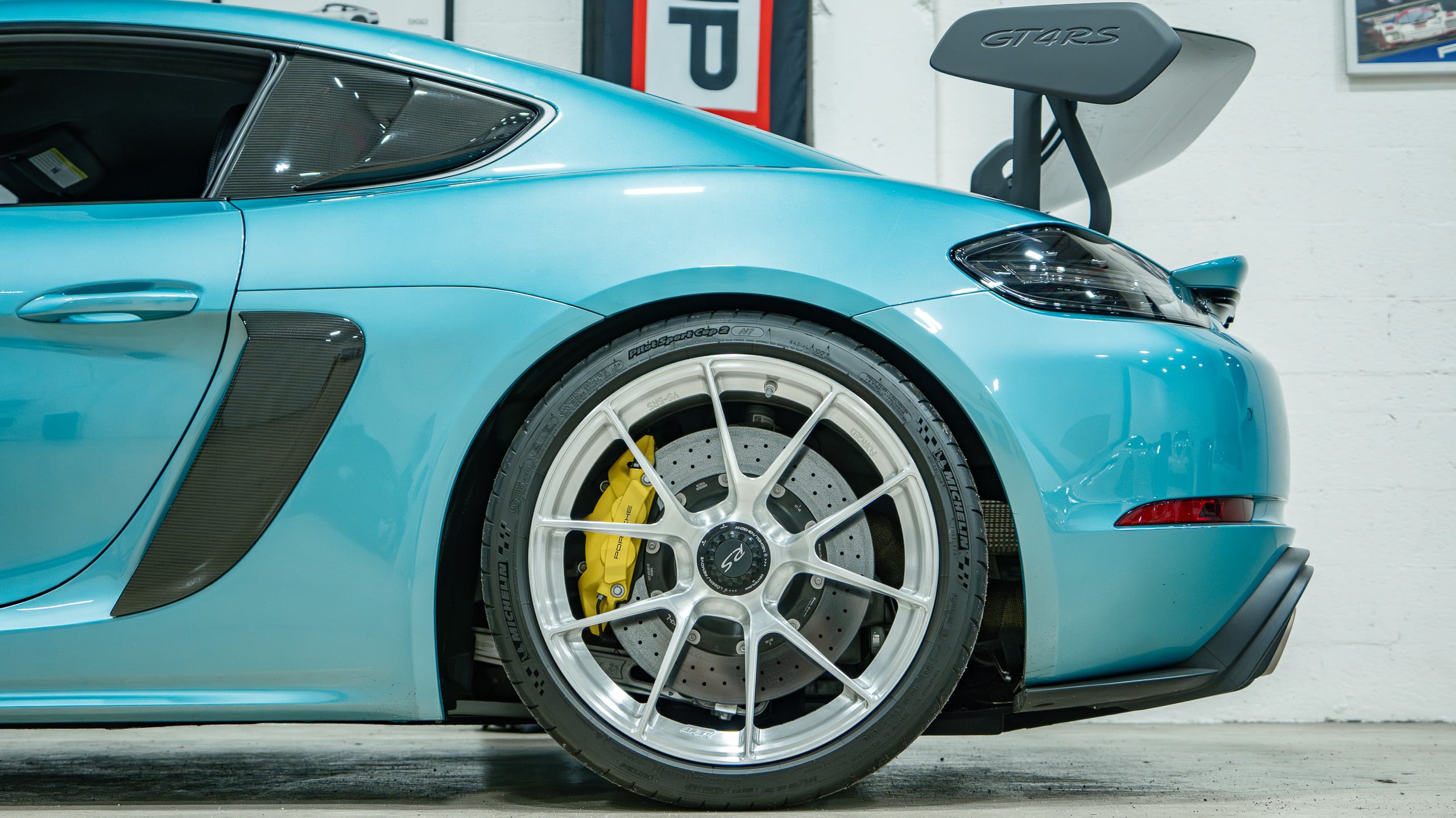 2024 Porsche Cayman GT4 RS Weissach – 1 Owner – Fully Loaded – Ipanema Blue PTS – Full Body PPF – Only 3500 miles full