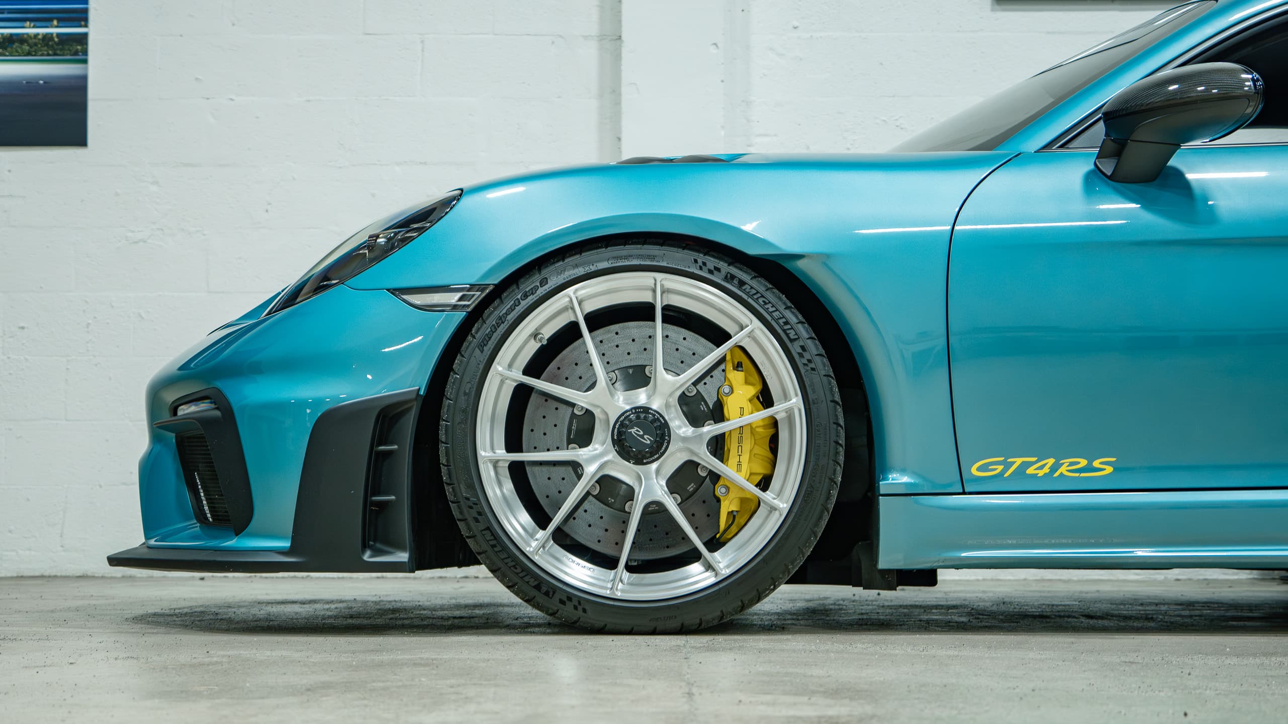 2024 Porsche Cayman GT4 RS Weissach – 1 Owner – Fully Loaded – Ipanema Blue PTS – Full Body PPF – Only 3500 miles full