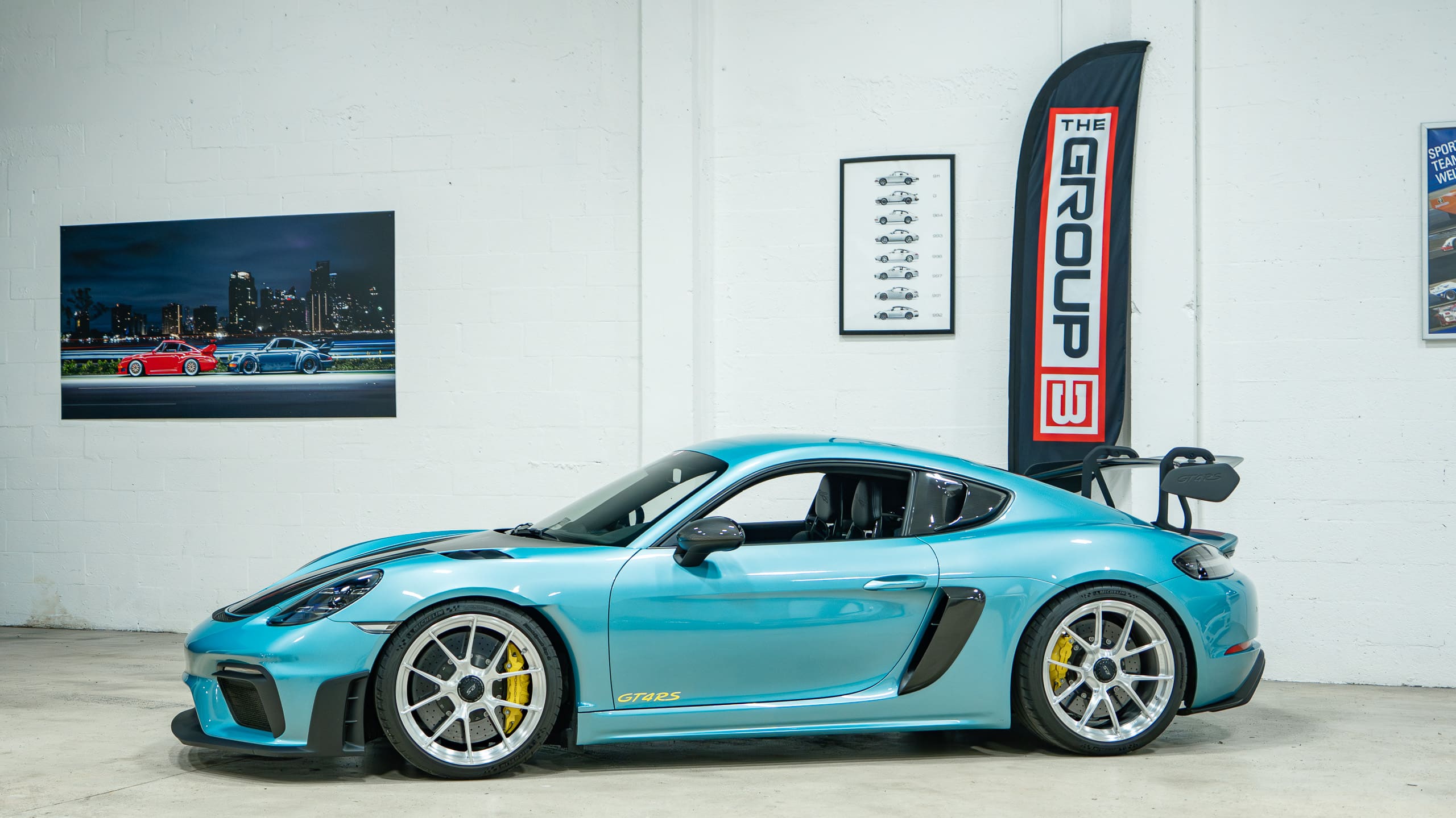 2024 Porsche Cayman GT4 RS Weissach – 1 Owner – Fully Loaded – Ipanema Blue PTS – Full Body PPF – Only 3500 miles full