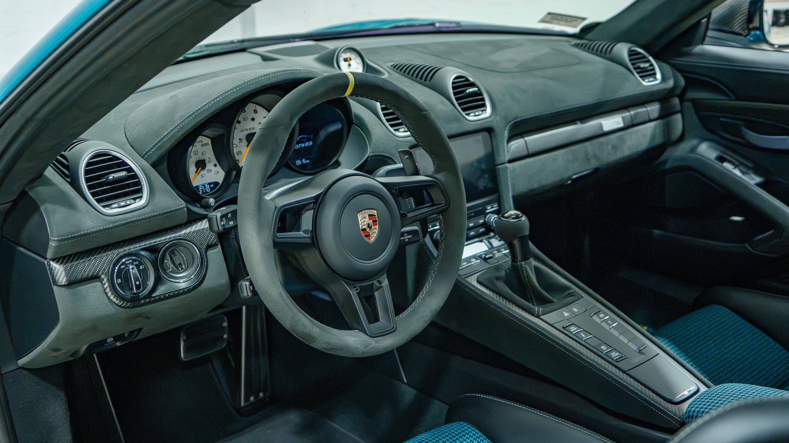 2024 Porsche Cayman GT4 RS Weissach – 1 Owner – Fully Loaded – Ipanema Blue PTS – Full Body PPF – Only 3500 miles full