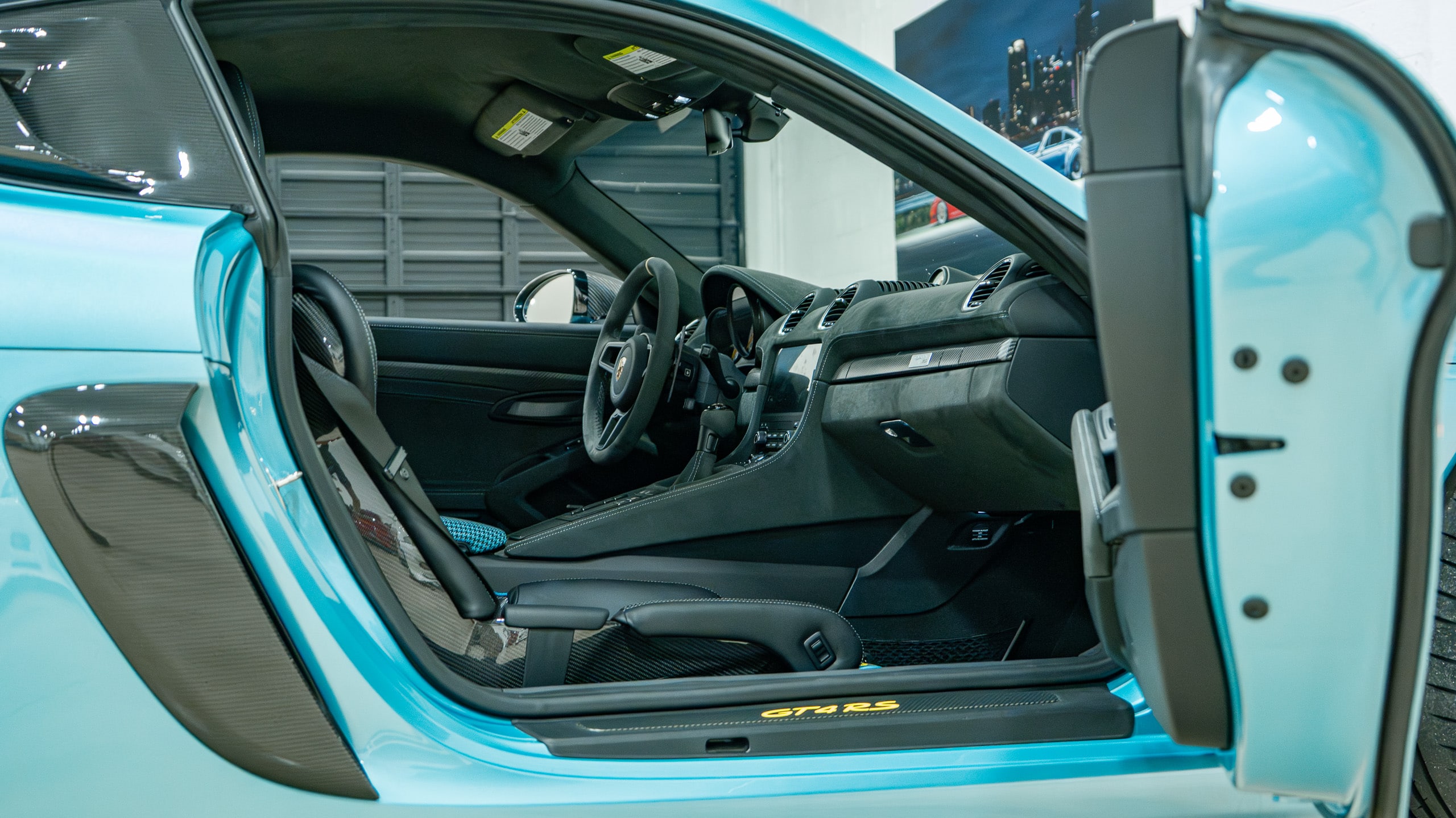 2024 Porsche Cayman GT4 RS Weissach – 1 Owner – Fully Loaded – Ipanema Blue PTS – Full Body PPF – Only 3500 miles full