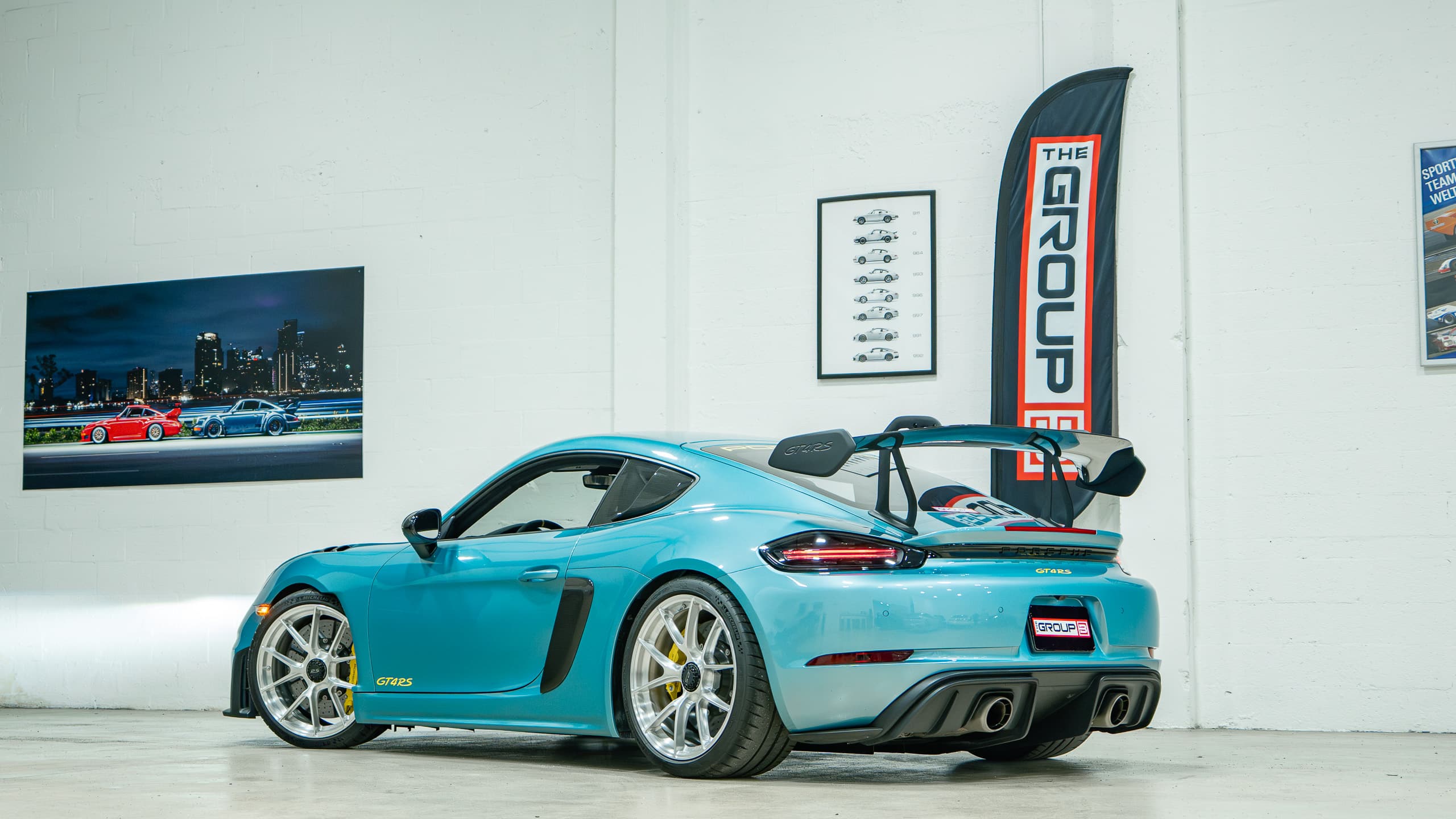 2024 Porsche Cayman GT4 RS Weissach – 1 Owner – Fully Loaded – Ipanema Blue PTS – Full Body PPF – Only 3500 miles full