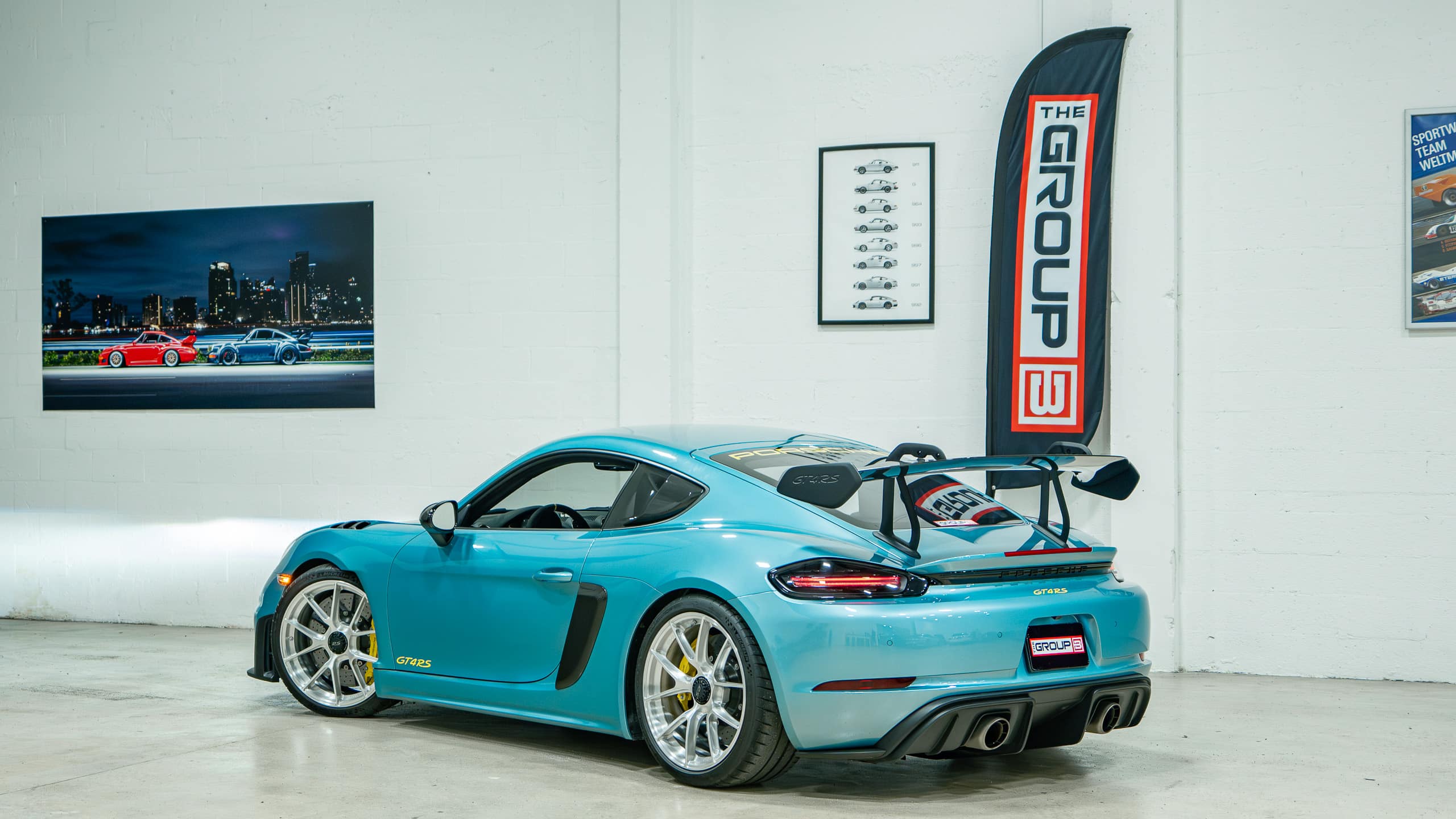 2024 Porsche Cayman GT4 RS Weissach – 1 Owner – Fully Loaded – Ipanema Blue PTS – Full Body PPF – Only 3500 miles full