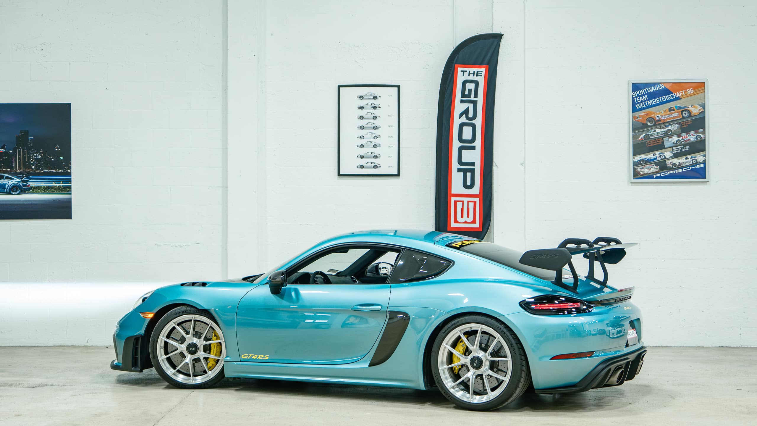 2024 Porsche Cayman GT4 RS Weissach – 1 Owner – Fully Loaded – Ipanema Blue PTS – Full Body PPF – Only 3500 miles full