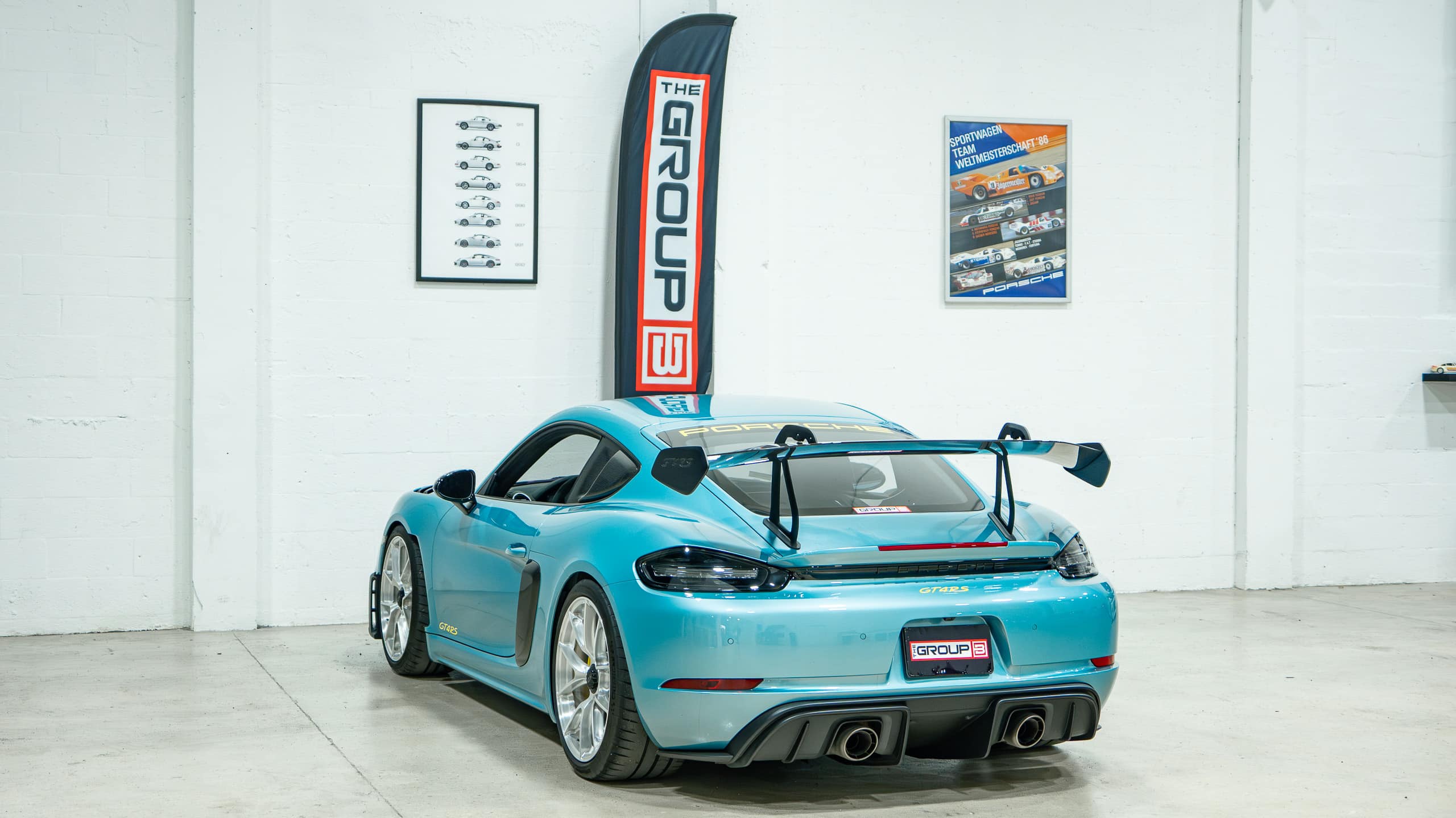 2024 Porsche Cayman GT4 RS Weissach – 1 Owner – Fully Loaded – Ipanema Blue PTS – Full Body PPF – Only 3500 miles full