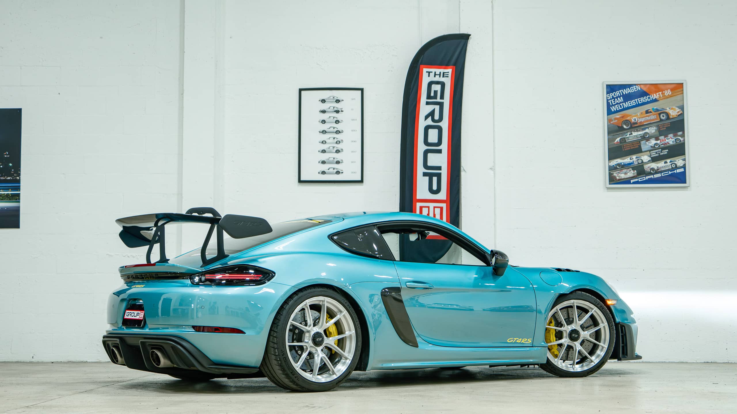 2024 Porsche Cayman GT4 RS Weissach – 1 Owner – Fully Loaded – Ipanema Blue PTS – Full Body PPF – Only 3500 miles full