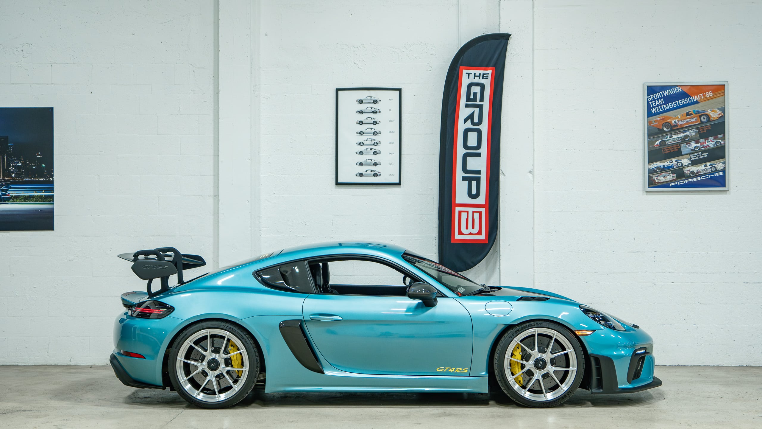 2024 Porsche Cayman GT4 RS Weissach – 1 Owner – Fully Loaded – Ipanema Blue PTS – Full Body PPF – Only 3500 miles full