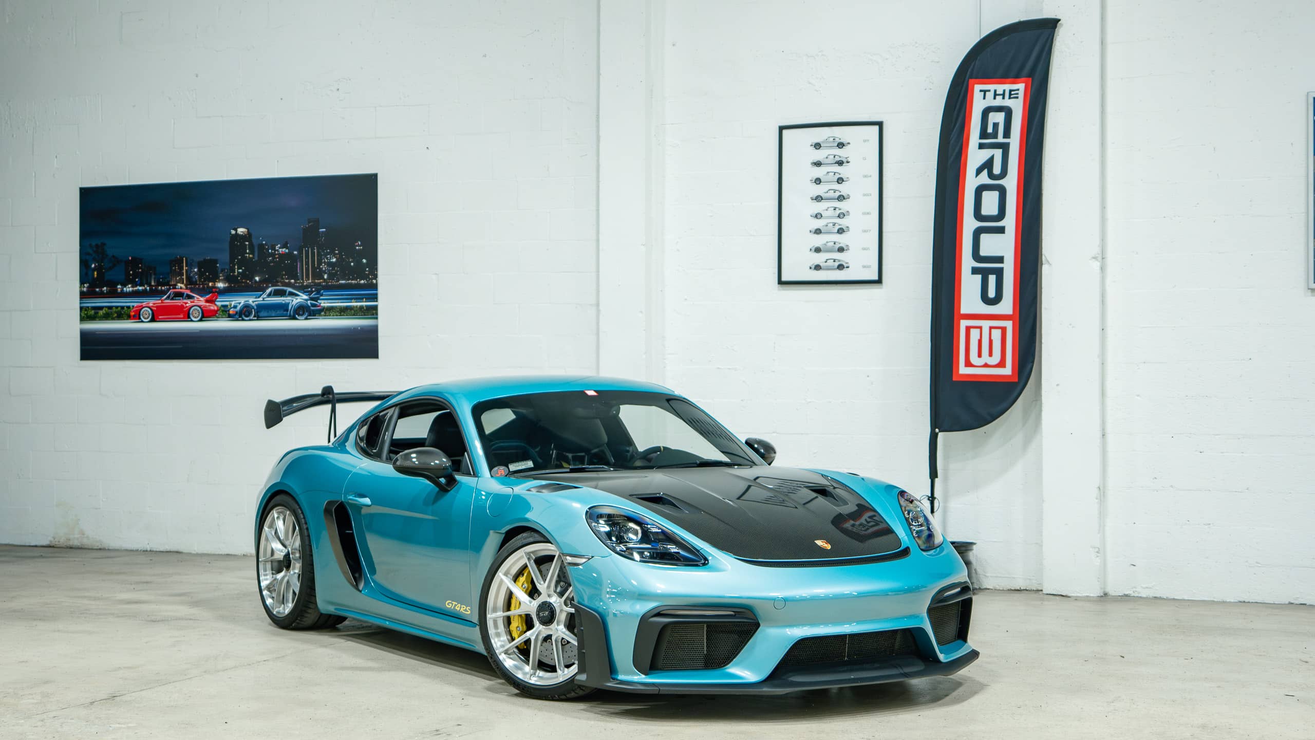 2024 Porsche Cayman GT4 RS Weissach – 1 Owner – Fully Loaded – Ipanema Blue PTS – Full Body PPF – Only 3500 miles full