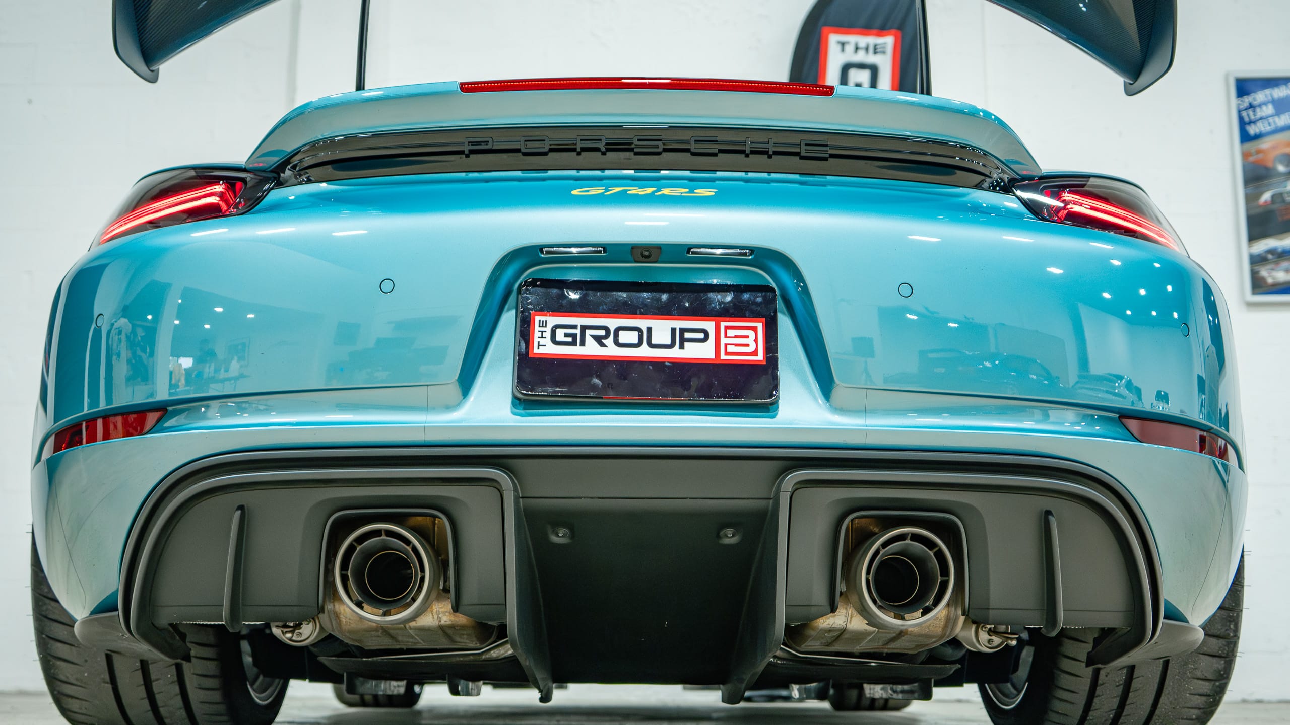 2024 Porsche Cayman GT4 RS Weissach – 1 Owner – Fully Loaded – Ipanema Blue PTS – Full Body PPF – Only 3500 miles full