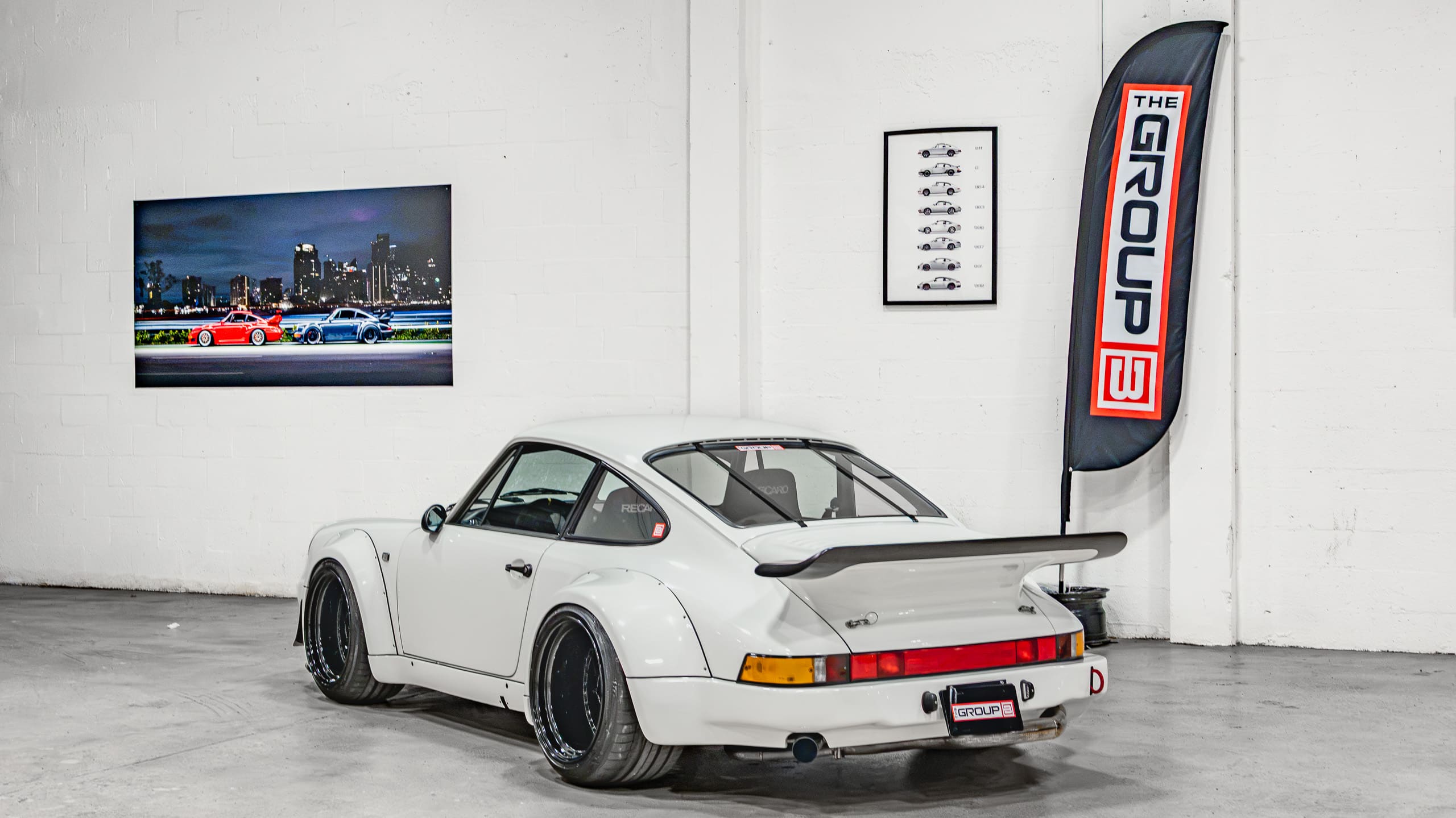 1988 Porsche 911 Club Sport 1 of 340 CS – Sunburst Widebody – Only 12k Miles – G50 5 Speed – MoTEC – 2340 Lb full