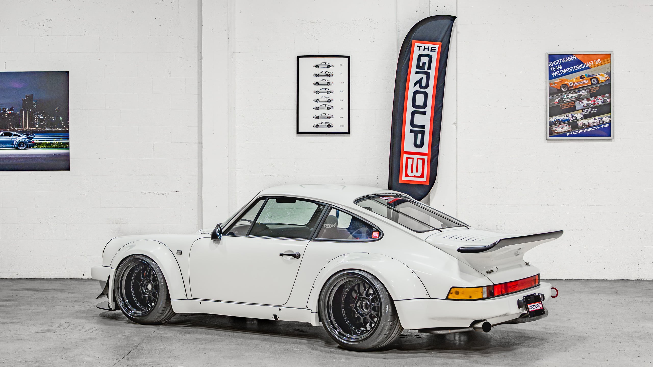 1988 Porsche 911 Club Sport 1 of 340 CS – Sunburst Widebody – Only 12k Miles – G50 5 Speed – MoTEC – 2340 Lb full