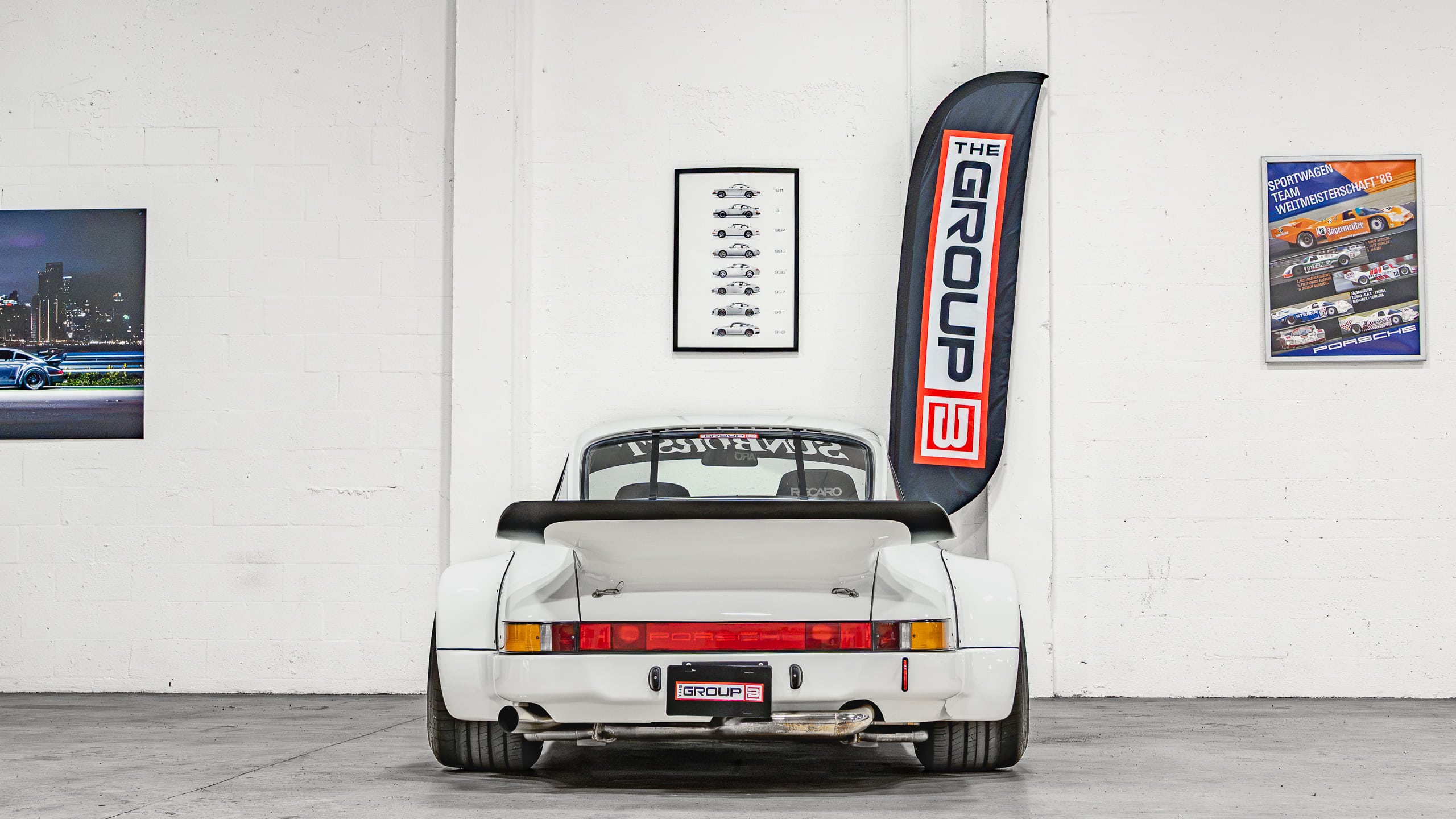 1988 Porsche 911 Club Sport 1 of 340 CS – Sunburst Widebody – Only 12k Miles – G50 5 Speed – MoTEC – 2340 Lb full