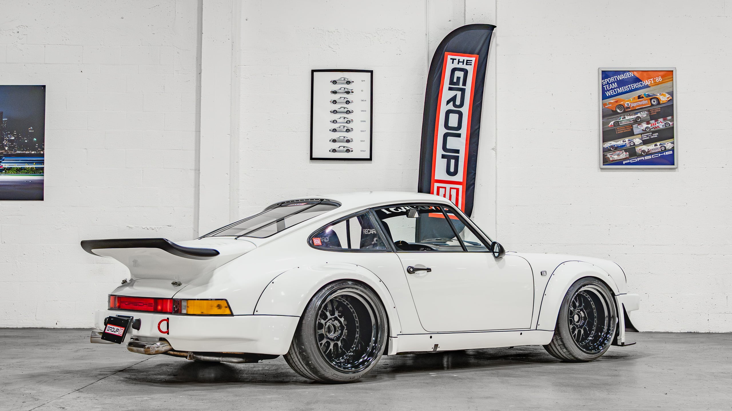 1988 Porsche 911 Club Sport 1 of 340 CS – Sunburst Widebody – Only 12k Miles – G50 5 Speed – MoTEC – 2340 Lb full