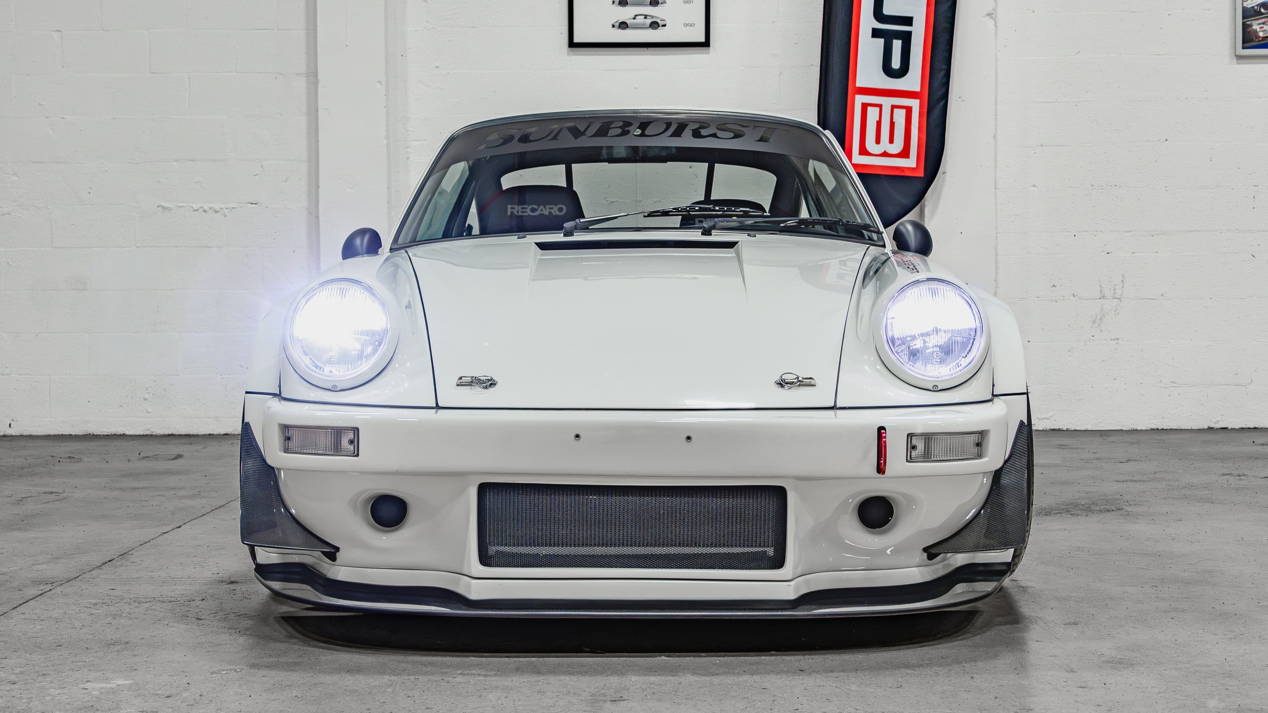 1988 Porsche 911 Club Sport 1 of 340 CS – Sunburst Widebody – Only 12k Miles – G50 5 Speed – MoTEC – 2340 Lb full
