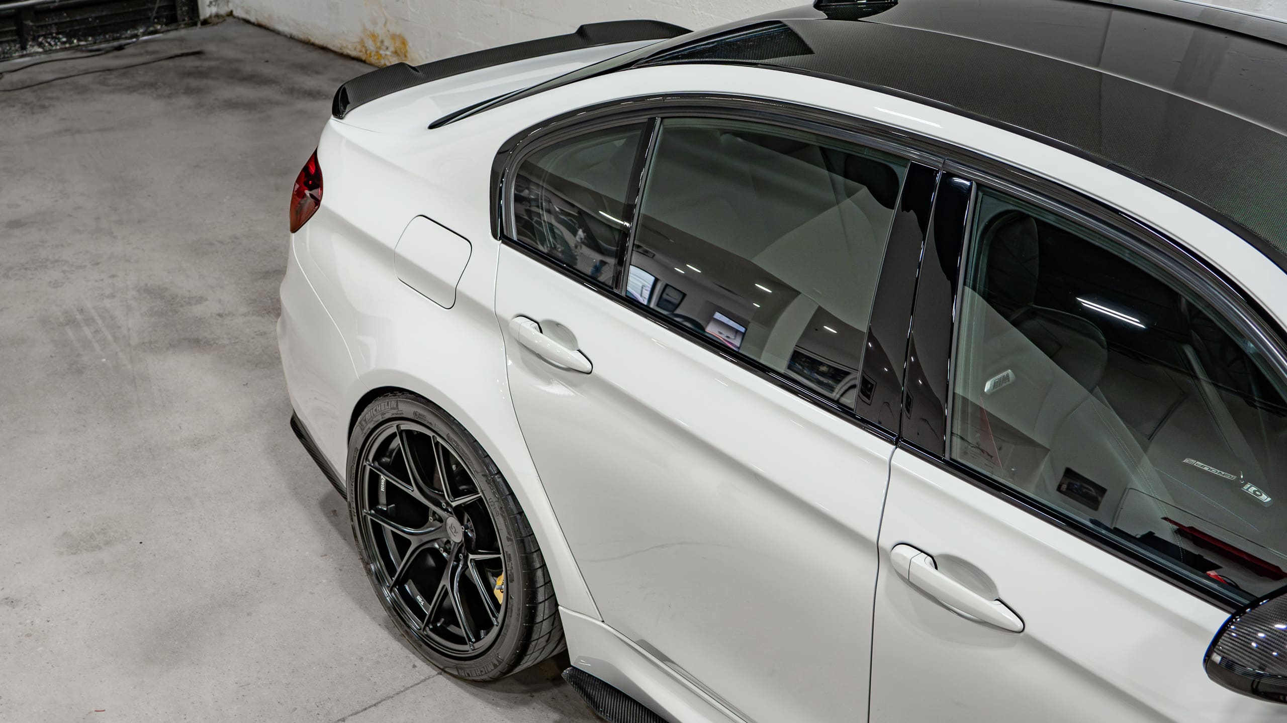 2016 BMW M3 F80 Competition Only 26k Miles – Carbon Roof – BREMBO GT Brakes – Pure Turbos – Over 650 WHP full