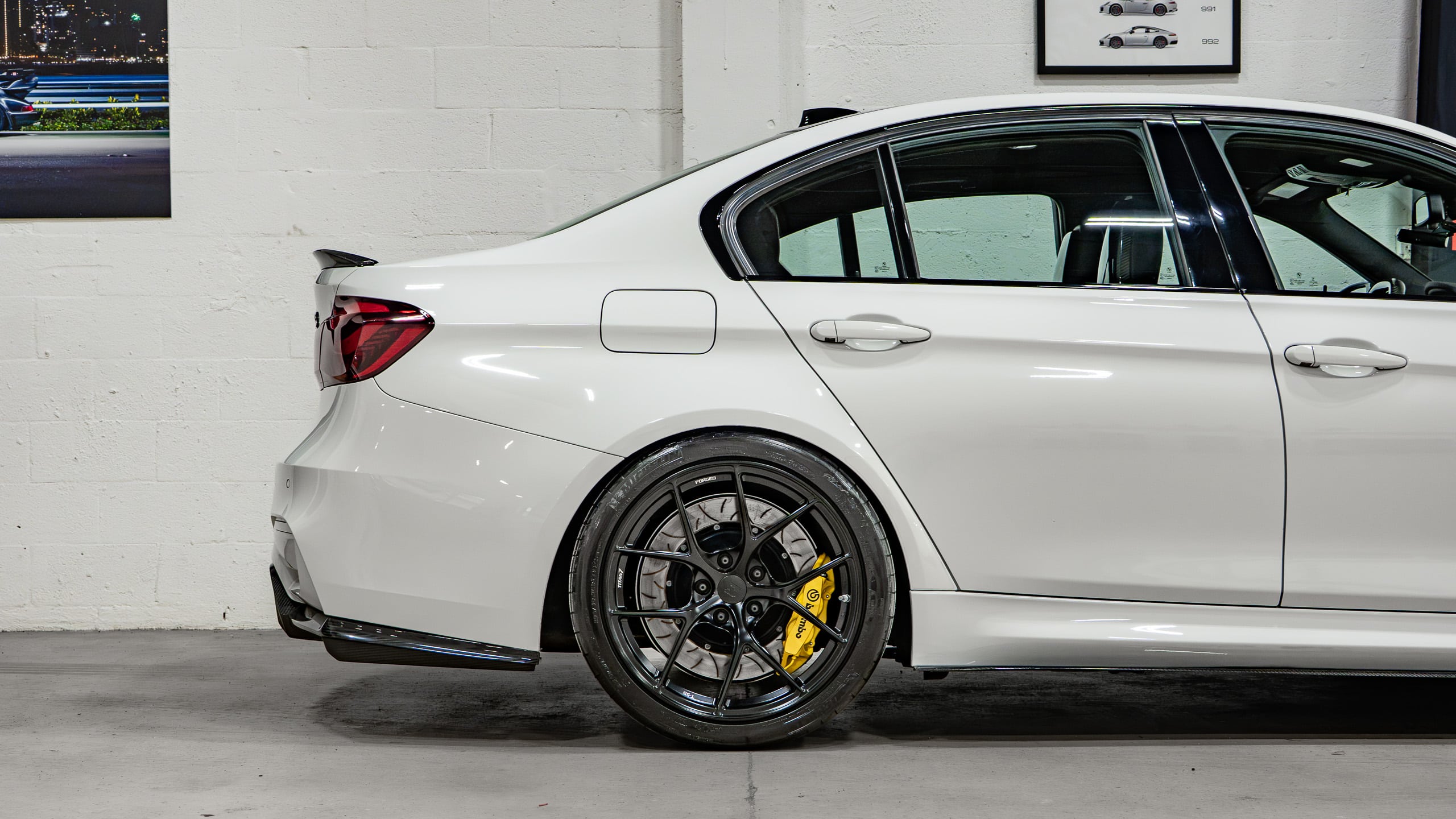 2016 BMW M3 F80 Competition Only 26k Miles – Carbon Roof – BREMBO GT Brakes – Pure Turbos – Over 650 WHP full