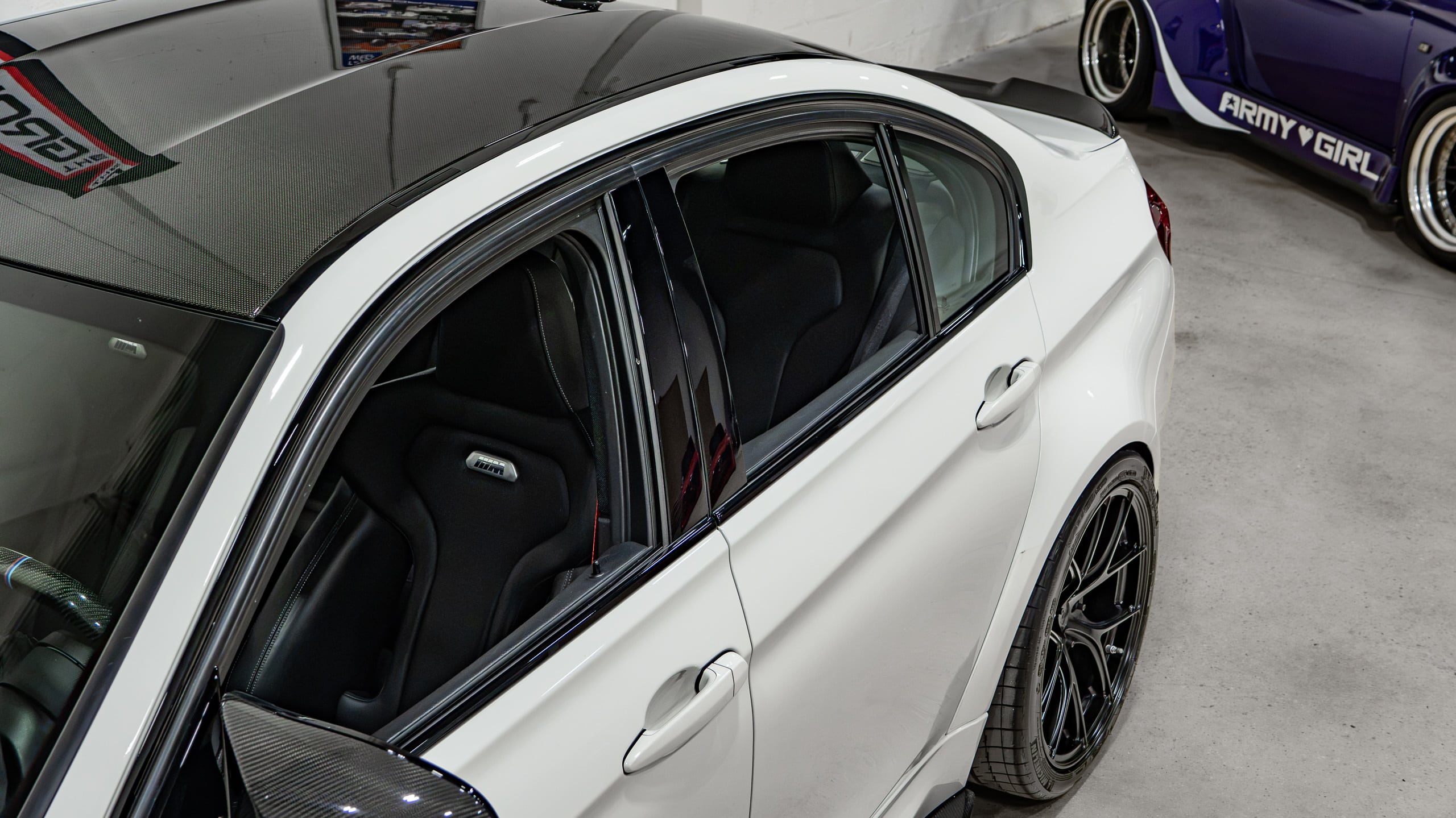 2016 BMW M3 F80 Competition Only 26k Miles – Carbon Roof – BREMBO GT Brakes – Pure Turbos – Over 650 WHP full