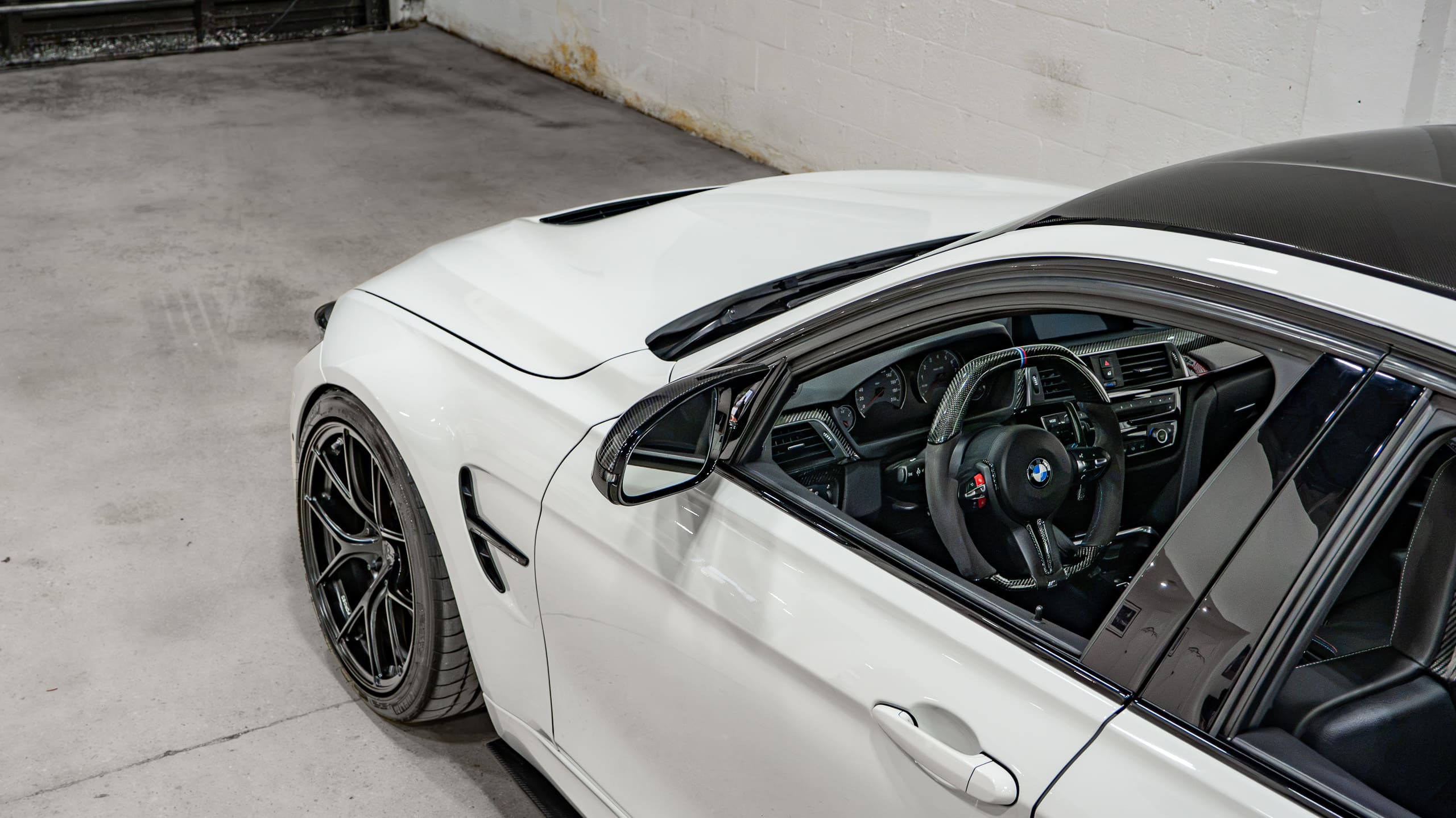 2016 BMW M3 F80 Competition Only 26k Miles – Carbon Roof – BREMBO GT Brakes – Pure Turbos – Over 650 WHP full