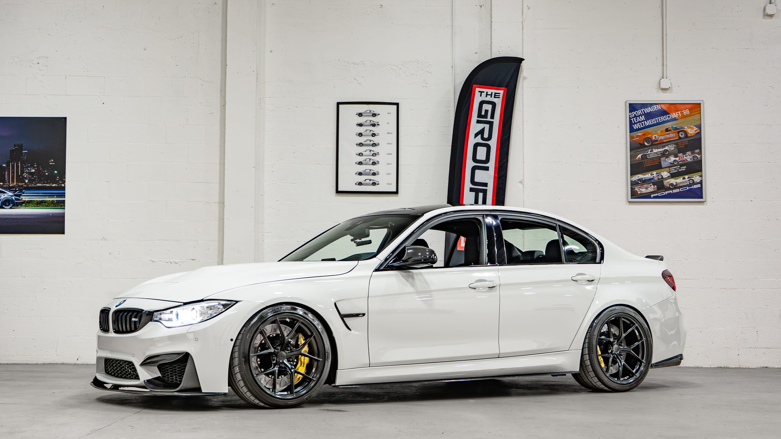 2016 BMW M3 F80 Competition Only 26k Miles – Carbon Roof – BREMBO GT Brakes – Pure Turbos – Over 650 WHP full