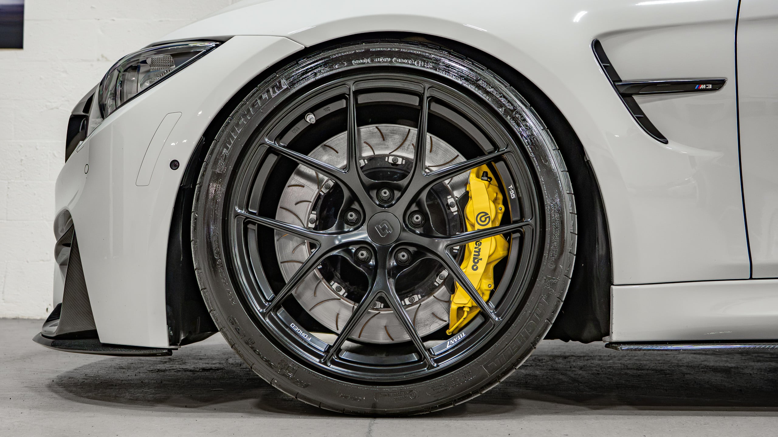 2016 BMW M3 F80 Competition Only 26k Miles – Carbon Roof – BREMBO GT Brakes – Pure Turbos – Over 650 WHP full
