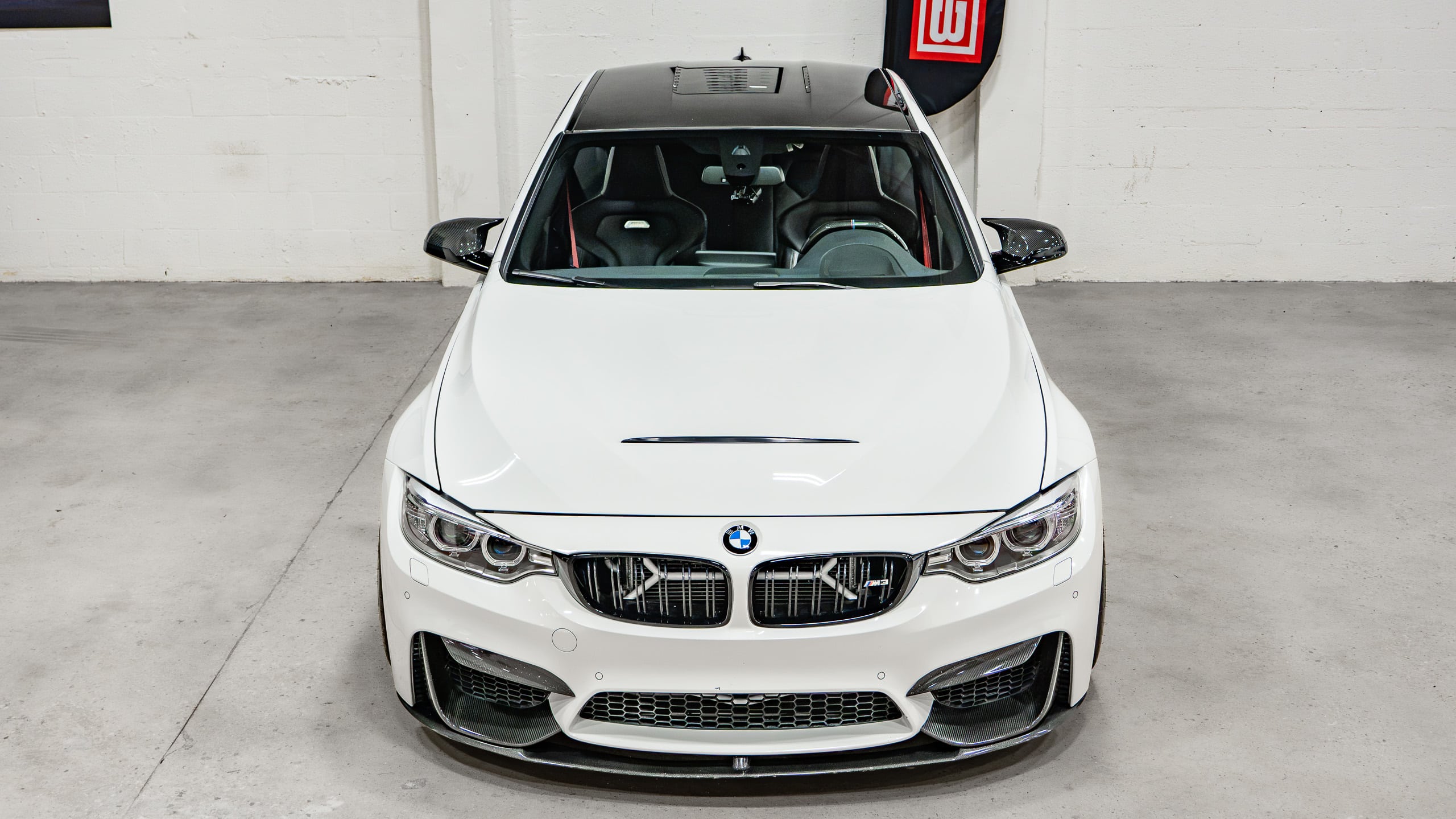 2016 BMW M3 F80 Competition Only 26k Miles – Carbon Roof – BREMBO GT Brakes – Pure Turbos – Over 650 WHP full
