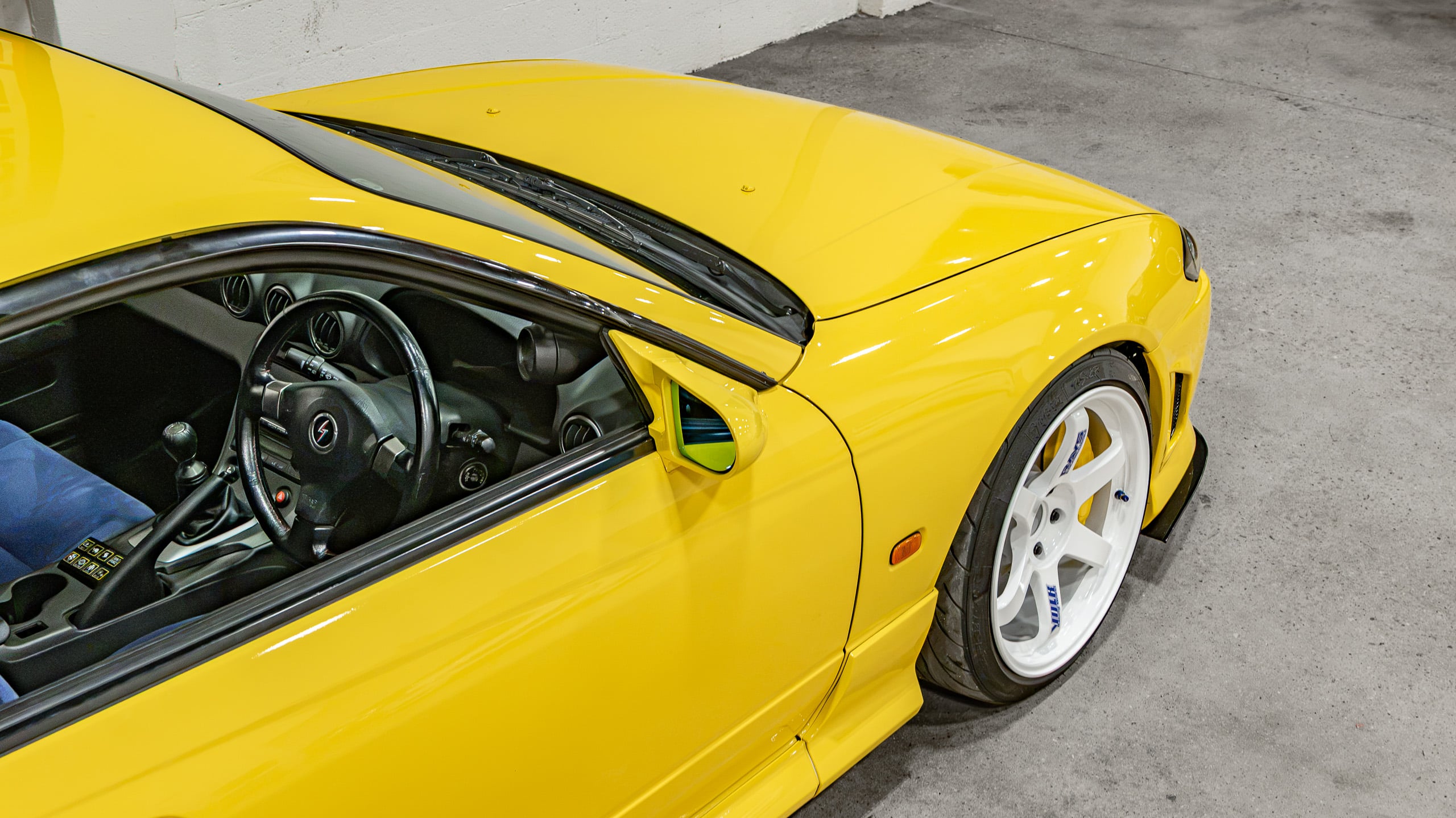 1999 Nissan Silvia S15 Spec R Build – Lightning Yellow – Only 24k Miles – 6 Speed Manual – OEM SPEC R Aero full