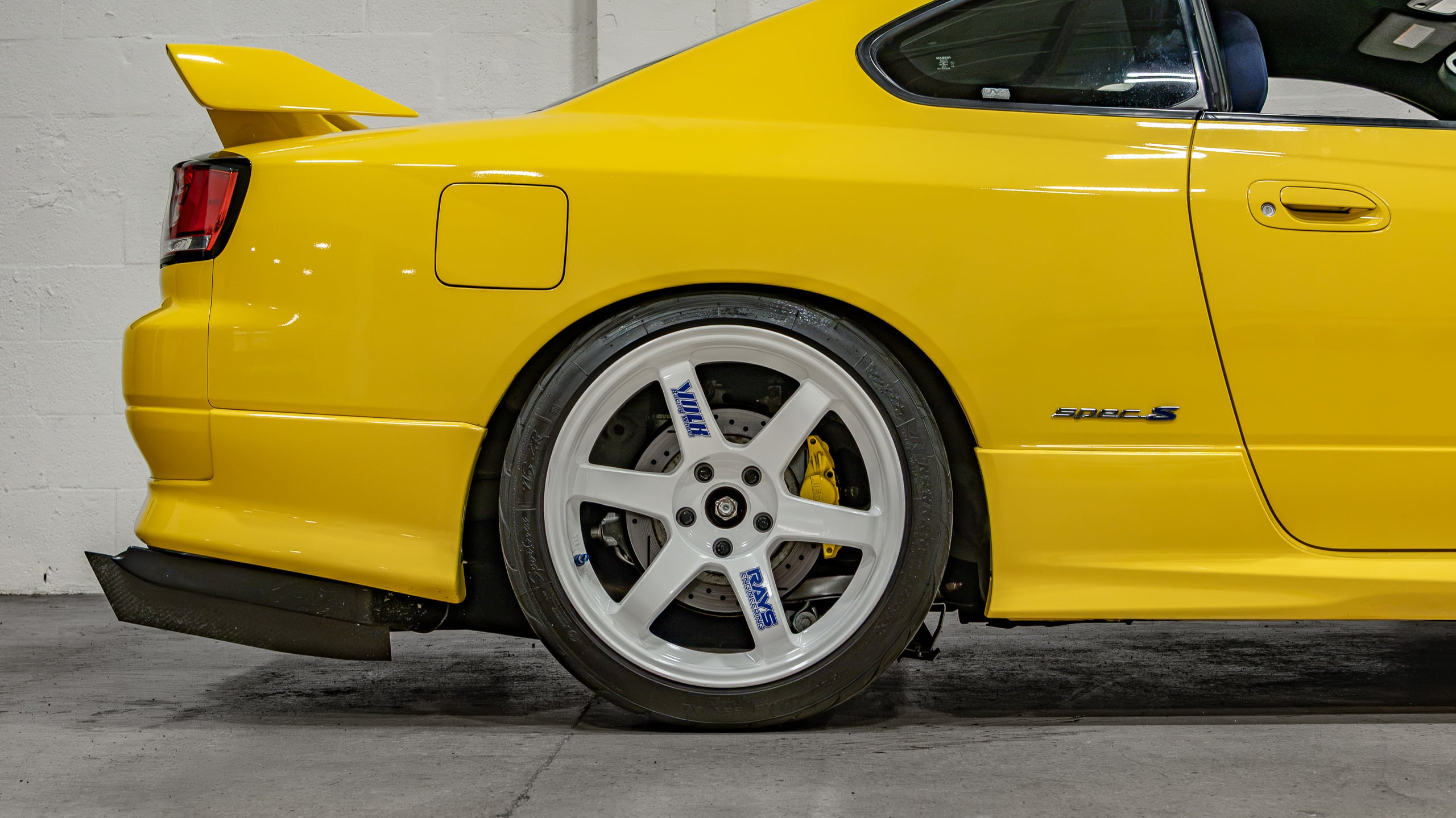1999 Nissan Silvia S15 Spec R Build – Lightning Yellow – Only 24k Miles – 6 Speed Manual – OEM SPEC R Aero full
