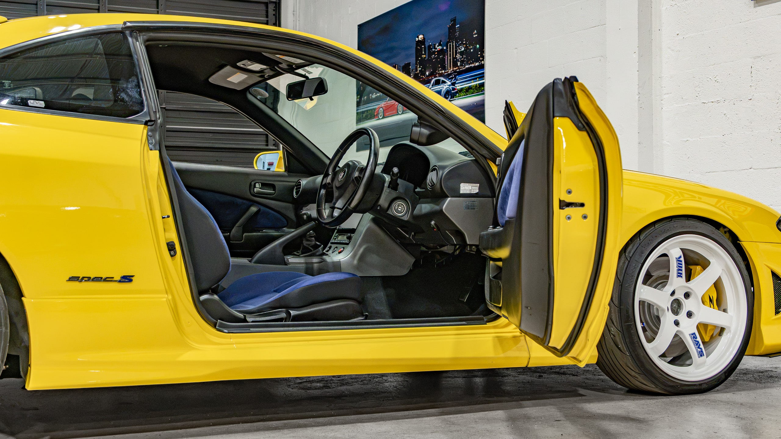 1999 Nissan Silvia S15 Spec R Build – Lightning Yellow – Only 24k Miles – 6 Speed Manual – OEM SPEC R Aero full