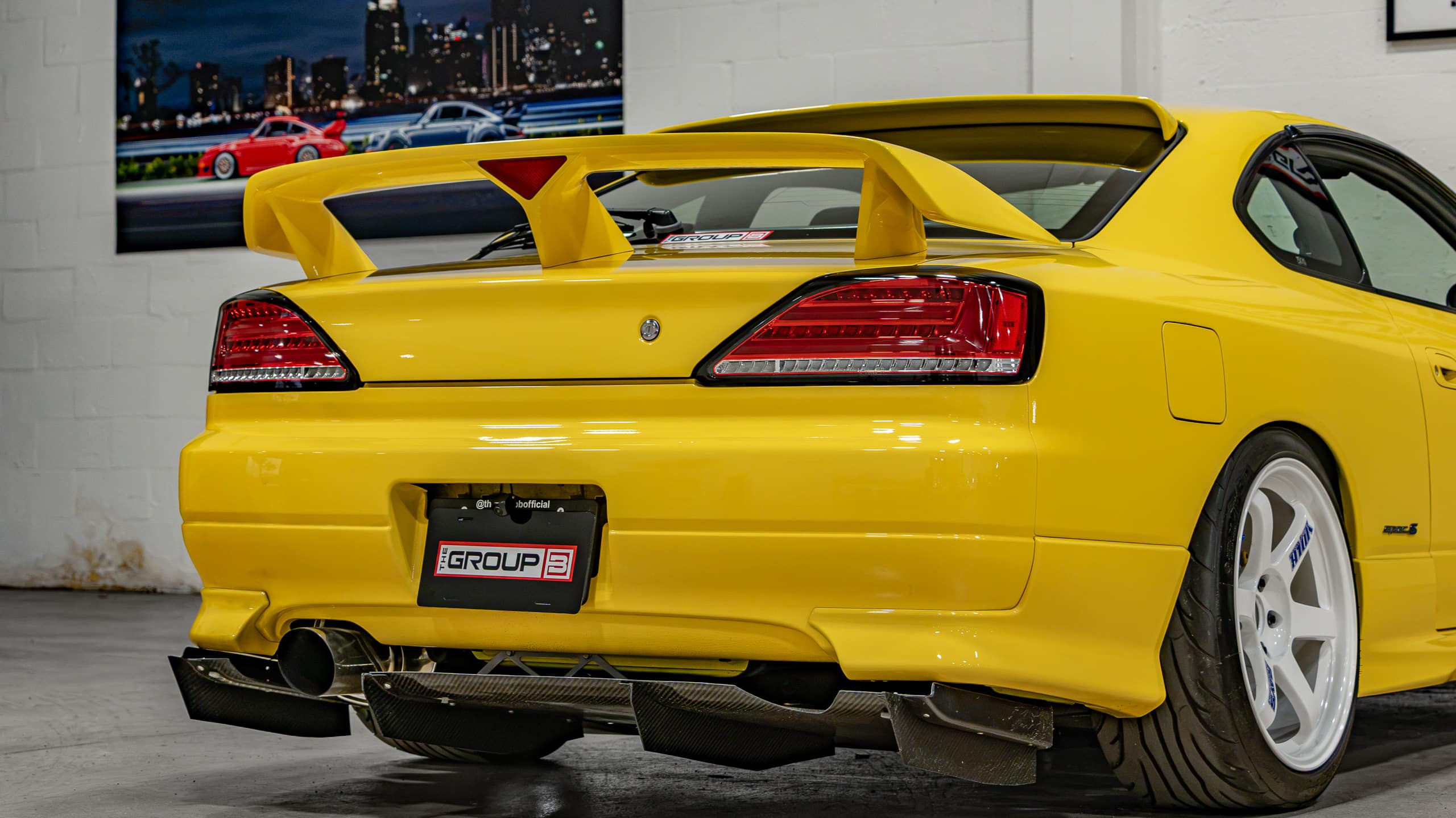 1999 Nissan Silvia S15 Spec R Build – Lightning Yellow – Only 24k Miles – 6 Speed Manual – OEM SPEC R Aero full