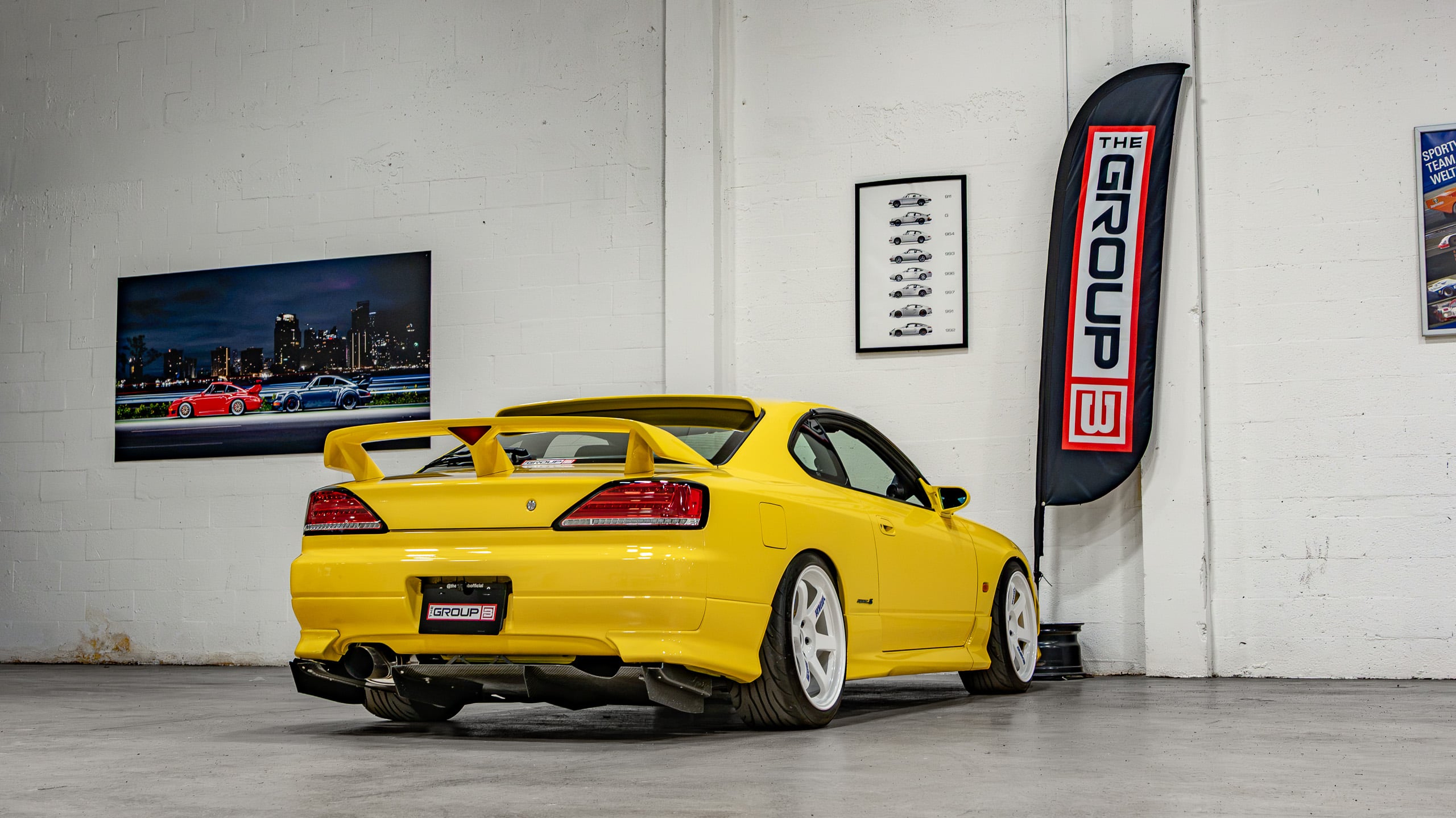 1999 Nissan Silvia S15 Spec R Build – Lightning Yellow – Only 24k Miles – 6 Speed Manual – OEM SPEC R Aero full