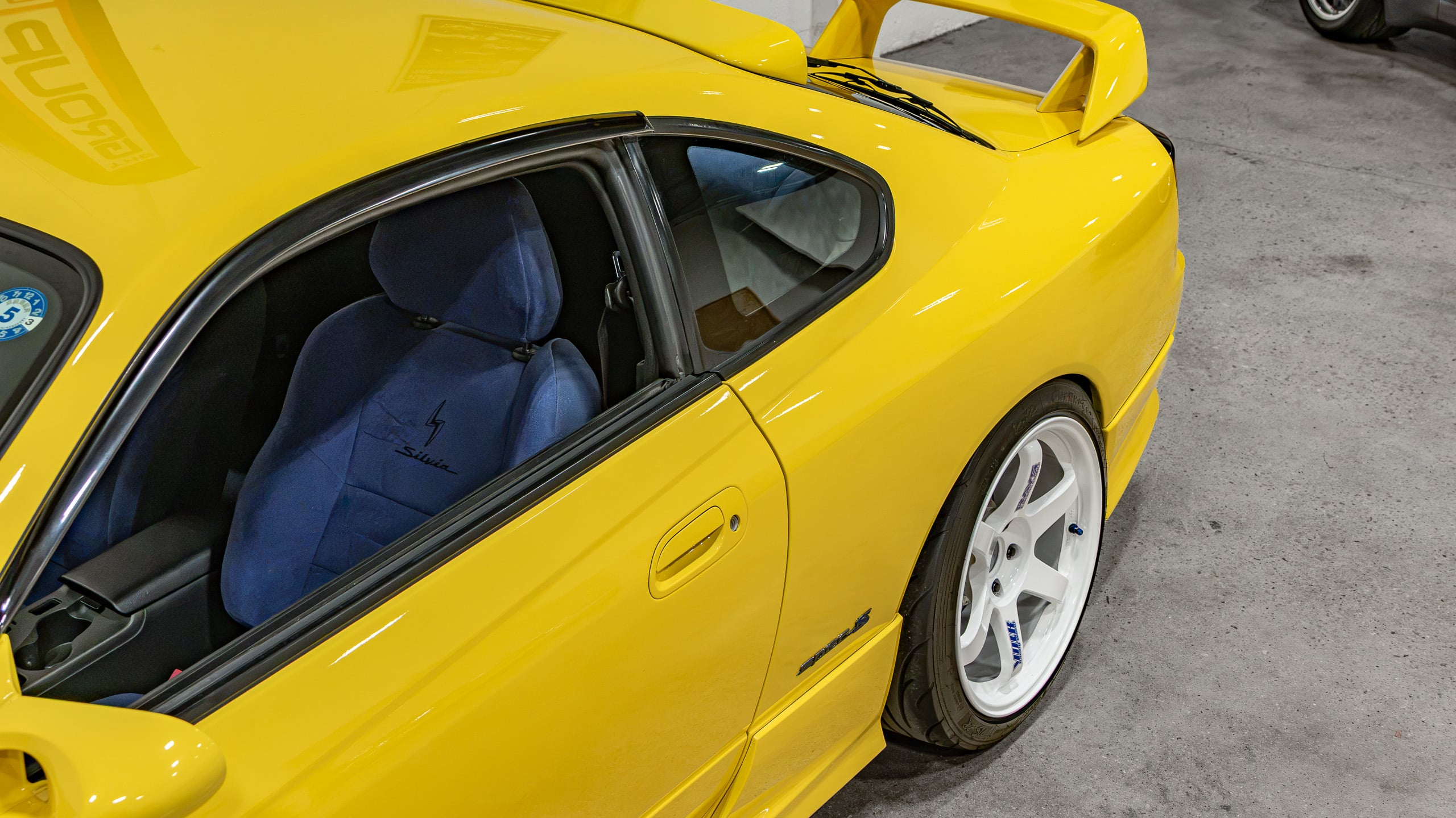1999 Nissan Silvia S15 Spec R Build – Lightning Yellow – Only 24k Miles – 6 Speed Manual – OEM SPEC R Aero full