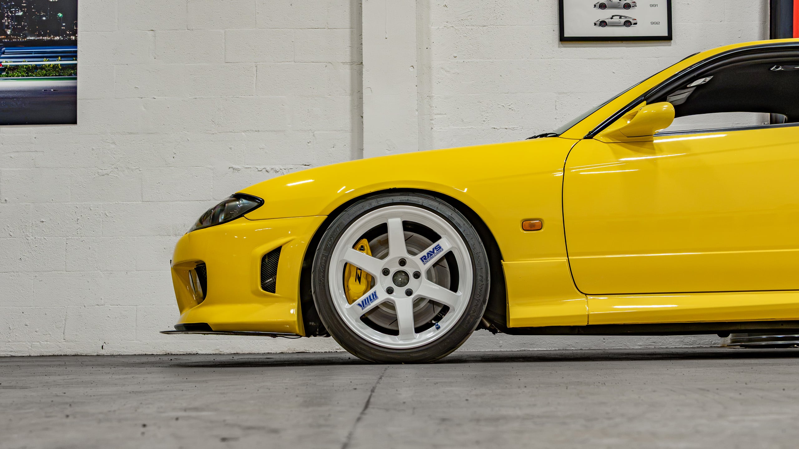 1999 Nissan Silvia S15 Spec R Build – Lightning Yellow – Only 24k Miles – 6 Speed Manual – OEM SPEC R Aero full
