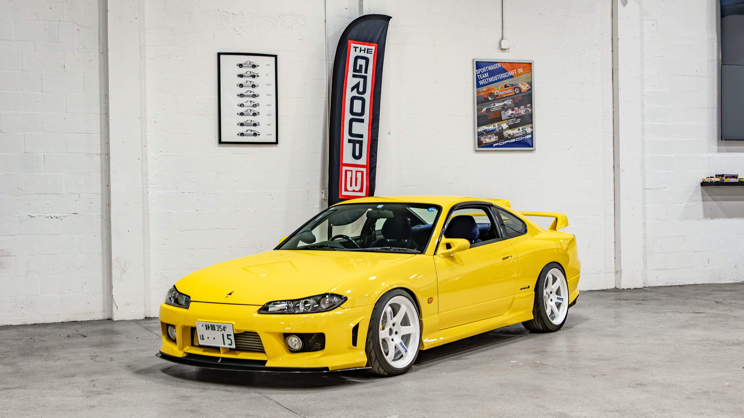 1999 Nissan Silvia S15 Spec R Build – Lightning Yellow – Only 24k Miles – 6 Speed Manual – OEM SPEC R Aero full