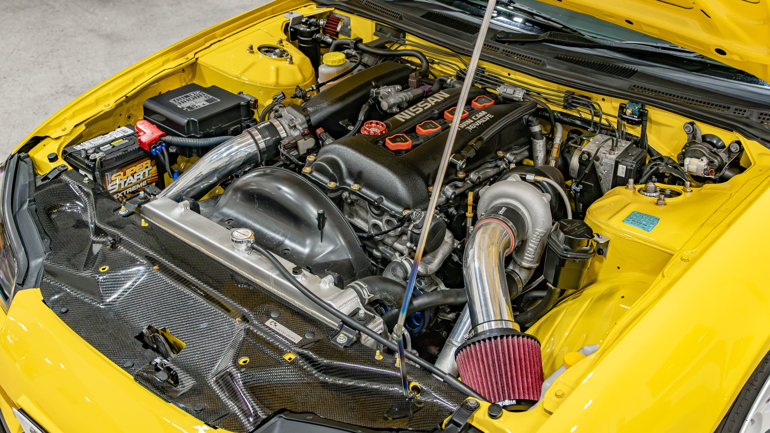 1999 Nissan Silvia S15 Spec R Build – Lightning Yellow – Only 24k Miles – 6 Speed Manual – OEM SPEC R Aero full