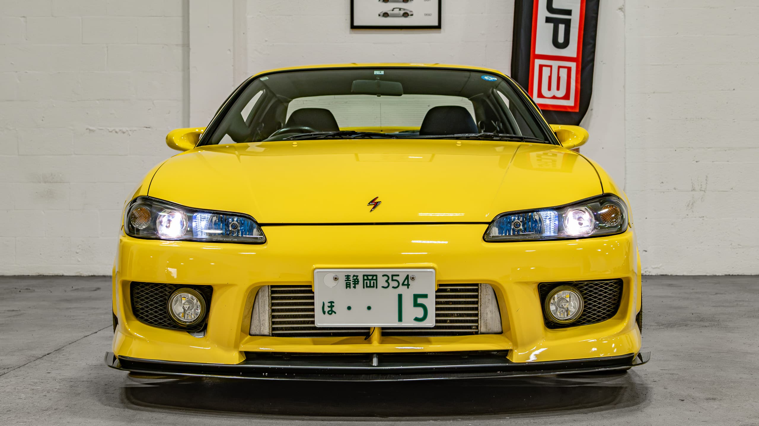 1999 Nissan Silvia S15 Spec R Build – Lightning Yellow – Only 24k Miles – 6 Speed Manual – OEM SPEC R Aero full