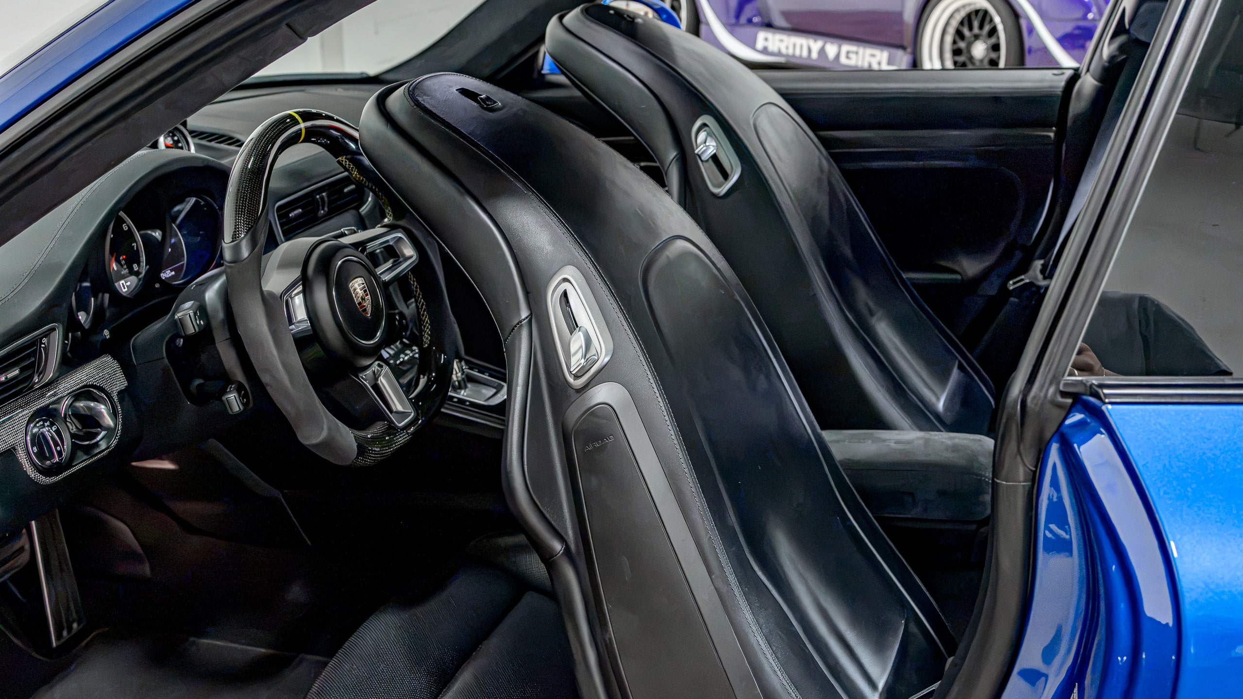 2017 Porsche 911 TURBO S 991.2 Only 38k Miles-Rare Sapphire Blue Metallic-Full Body PPF-Nicely Modified-700+HP full