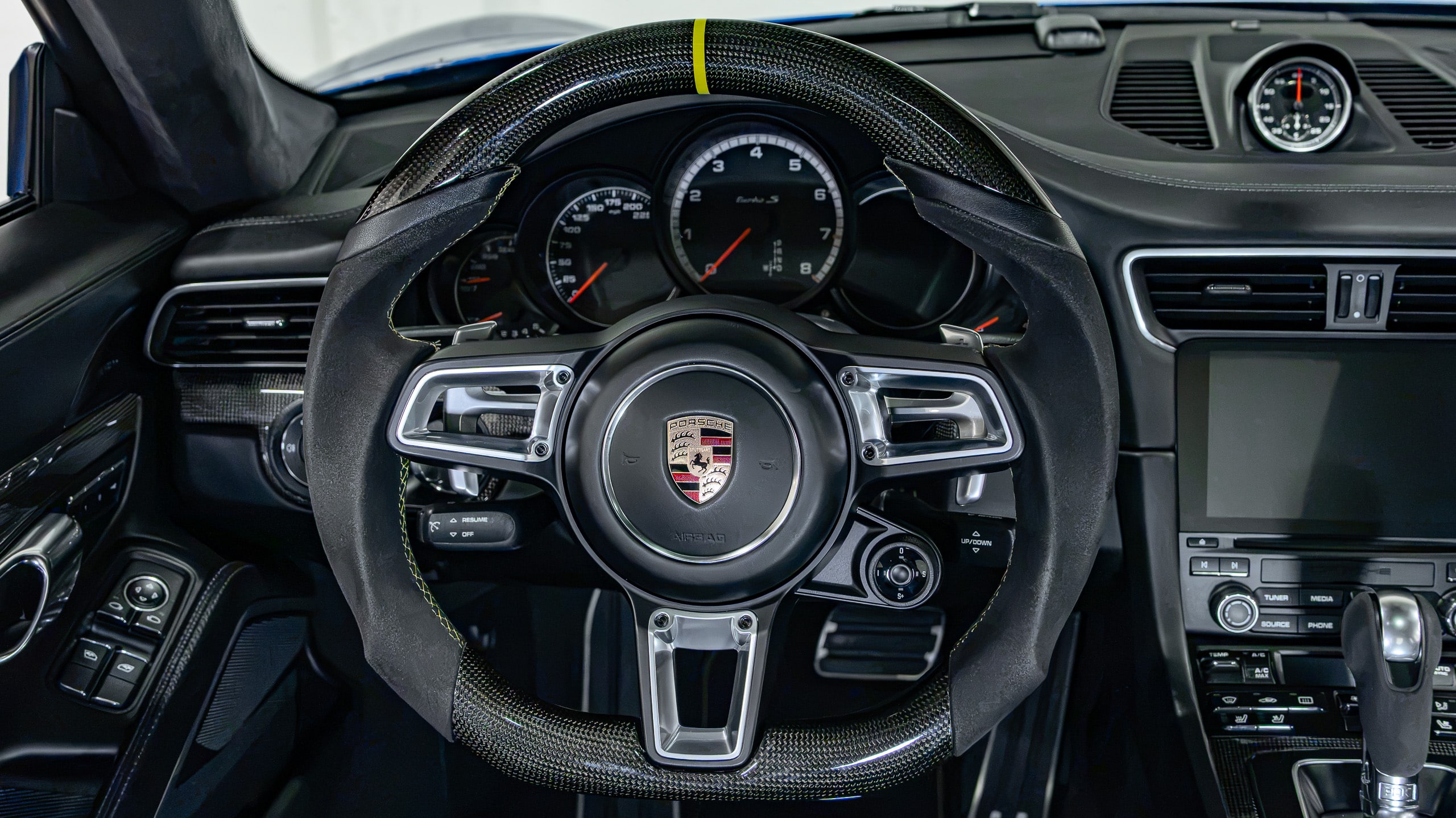 2017 Porsche 911 TURBO S 991.2 Only 38k Miles-Rare Sapphire Blue Metallic-Full Body PPF-Nicely Modified-700+HP full