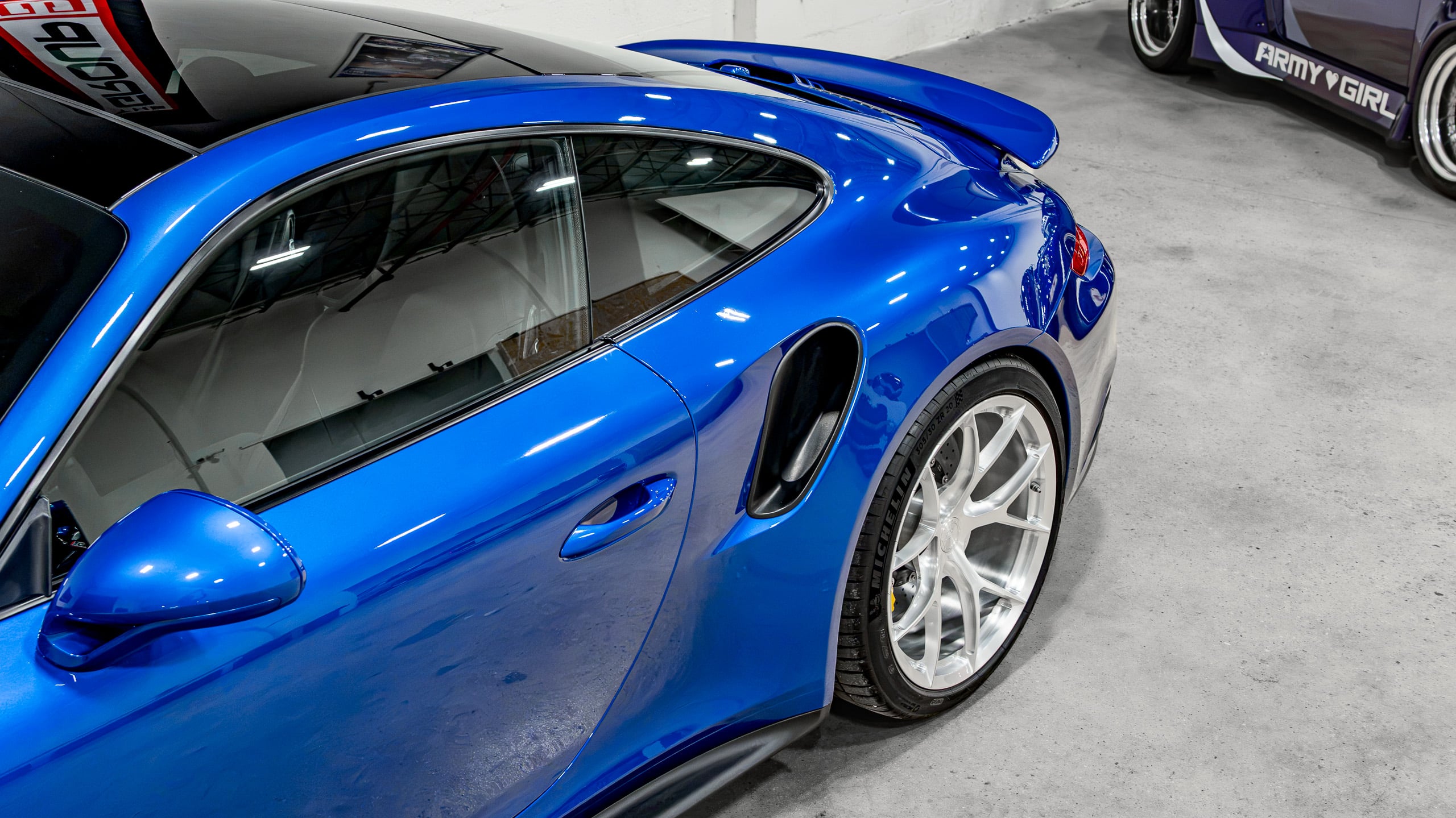 2017 Porsche 911 TURBO S 991.2 Only 38k Miles-Rare Sapphire Blue Metallic-Full Body PPF-Nicely Modified-700+HP full